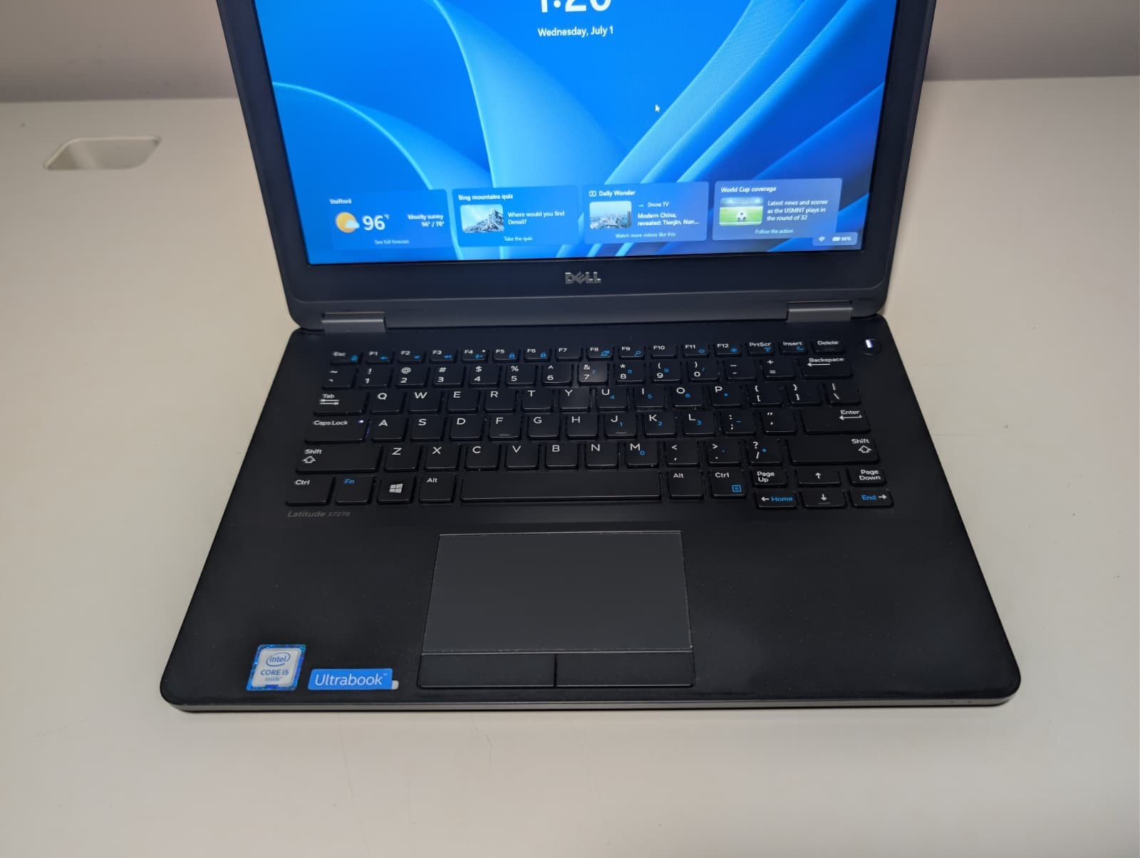 Dell Latitude E7270 | i5 6th Gen 8GB RAM 256GB NVMe SSD | HD Windows 11 Pro
