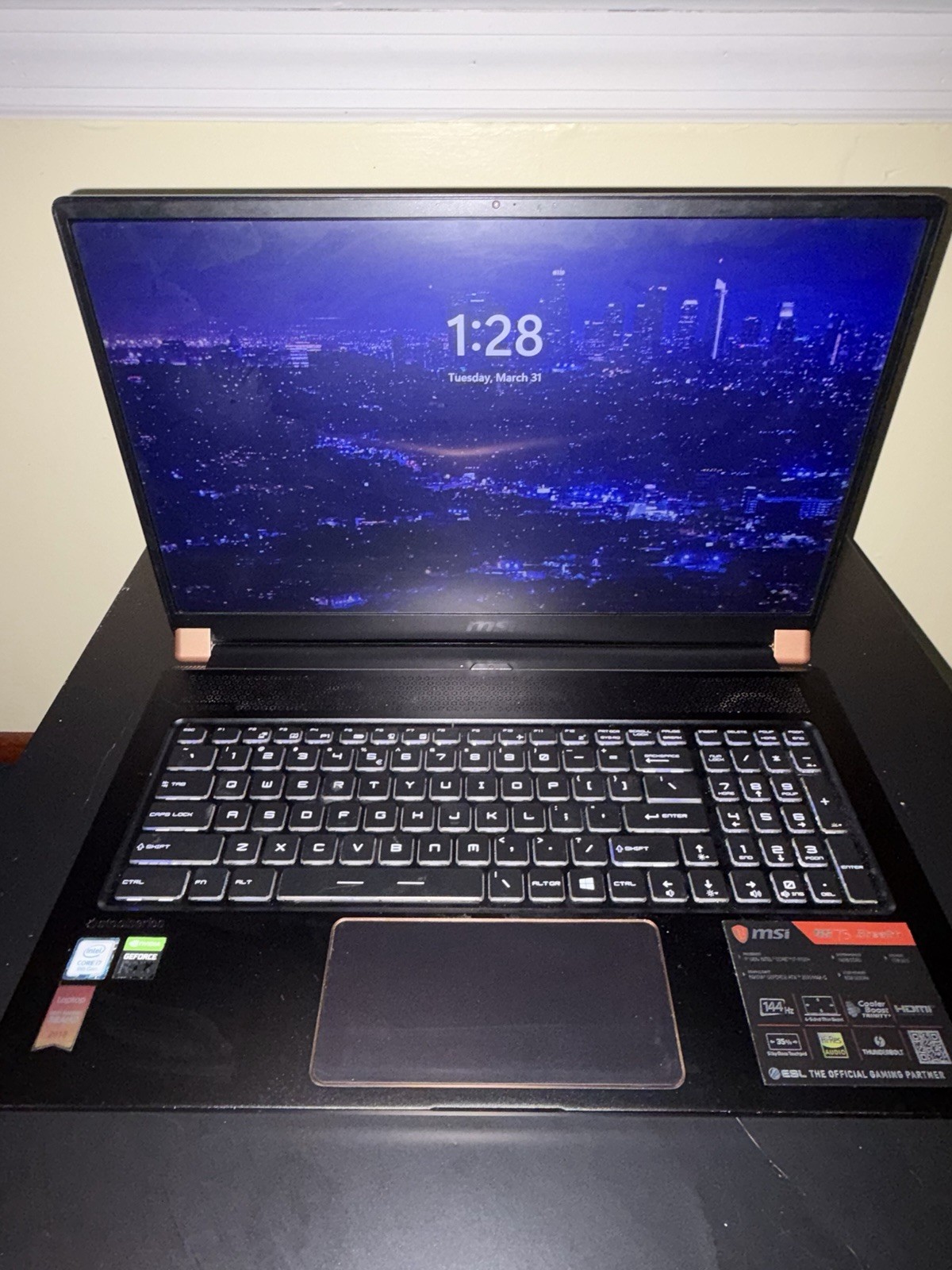 MSI GS75 Stealth 17” Gaming Laptop | i7-9750H | RTX 2070 Max-Q | 32GB RAM | 1TB