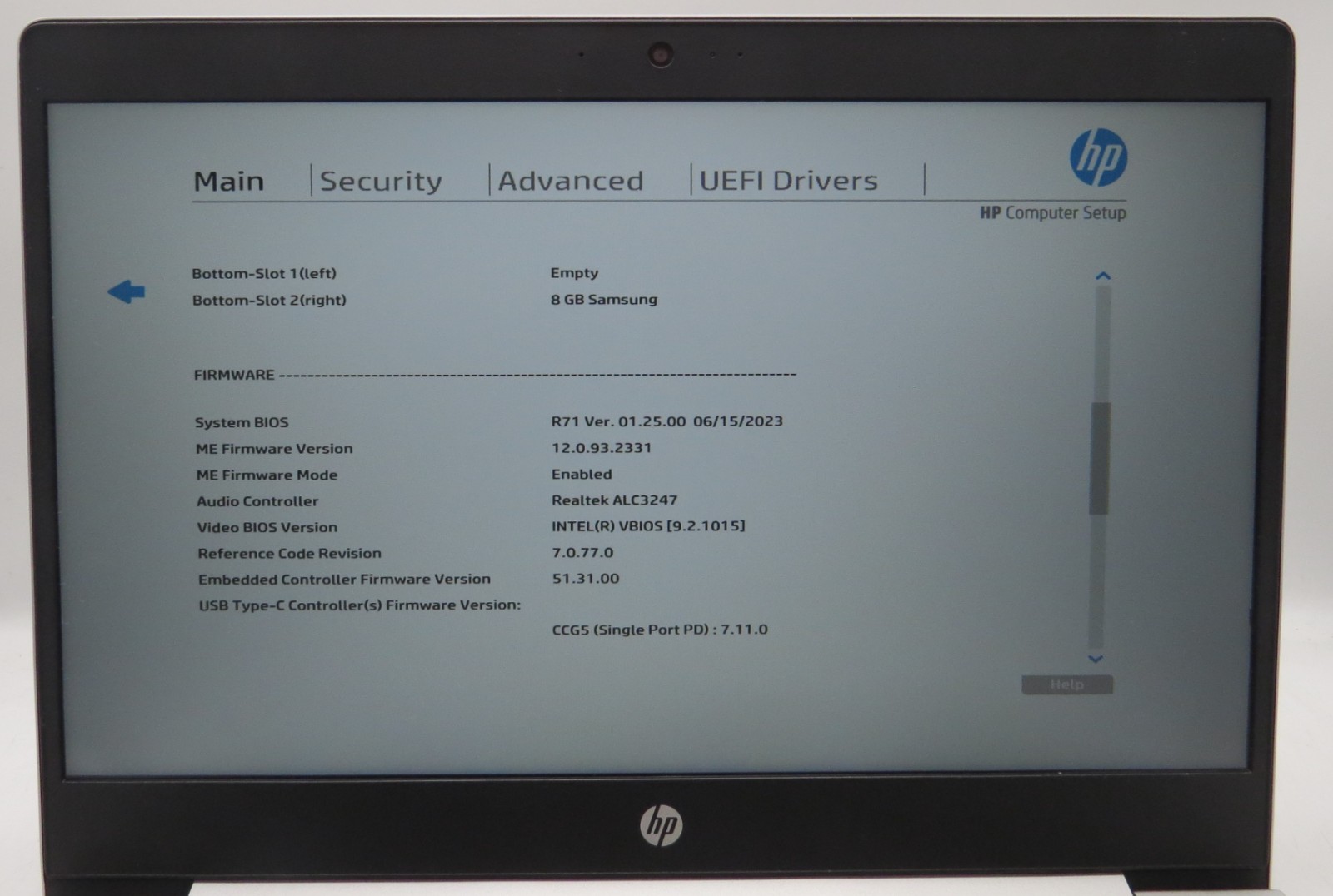 HP ProBook 440 G6/i5-8265U @ 1.60GHz/8GB RAM/No SSD/No OS *READ*