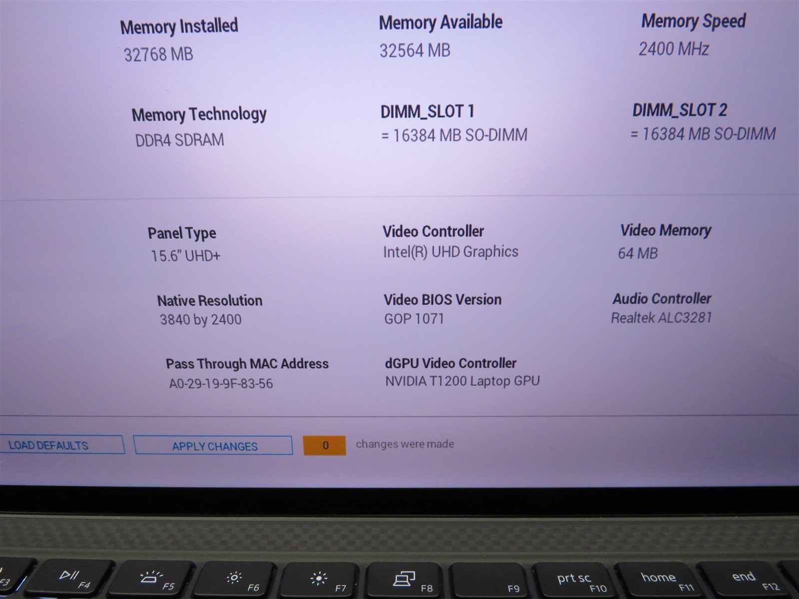 Dell Precision 5560 Laptop Intel i7-11850H@2.5GHz 32GB RAM NVIDIA T1200 AC #4
