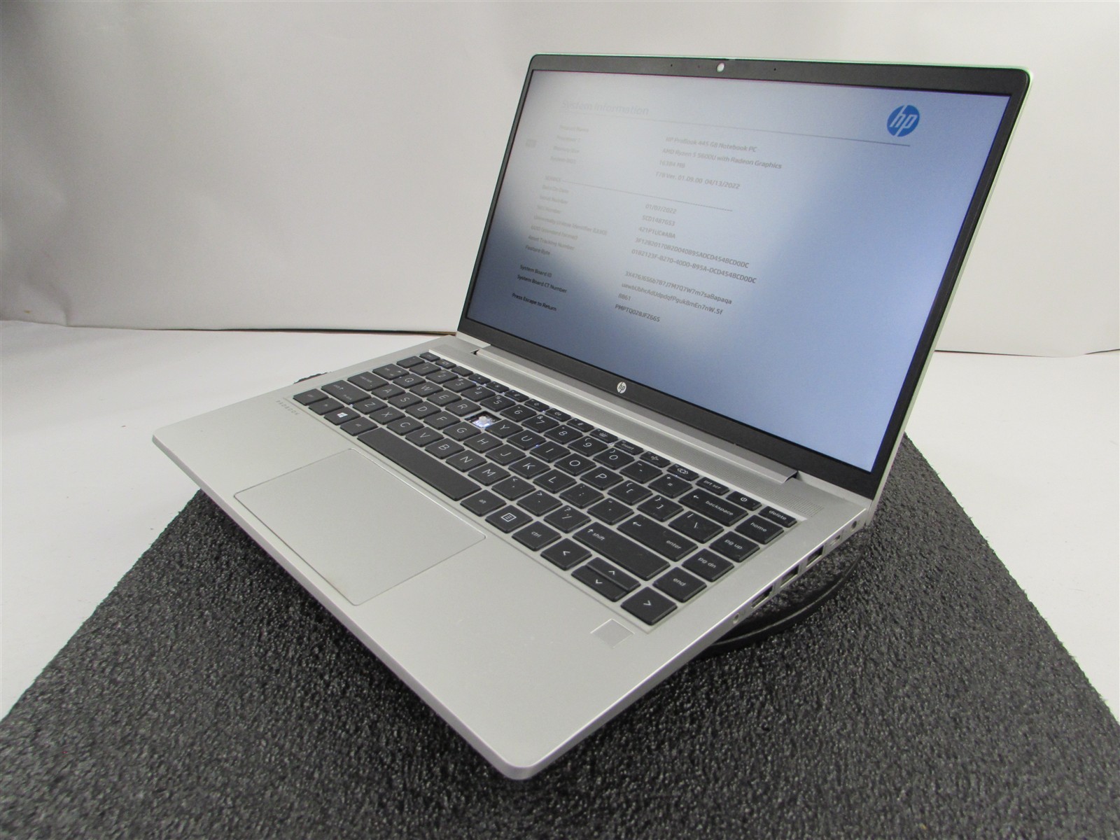 HP PROBOOK 445 (G8) FHD AMD RYZEN 5 5600U 512GB SSD 16GB RAM AMD GPU WIN 11 PRO