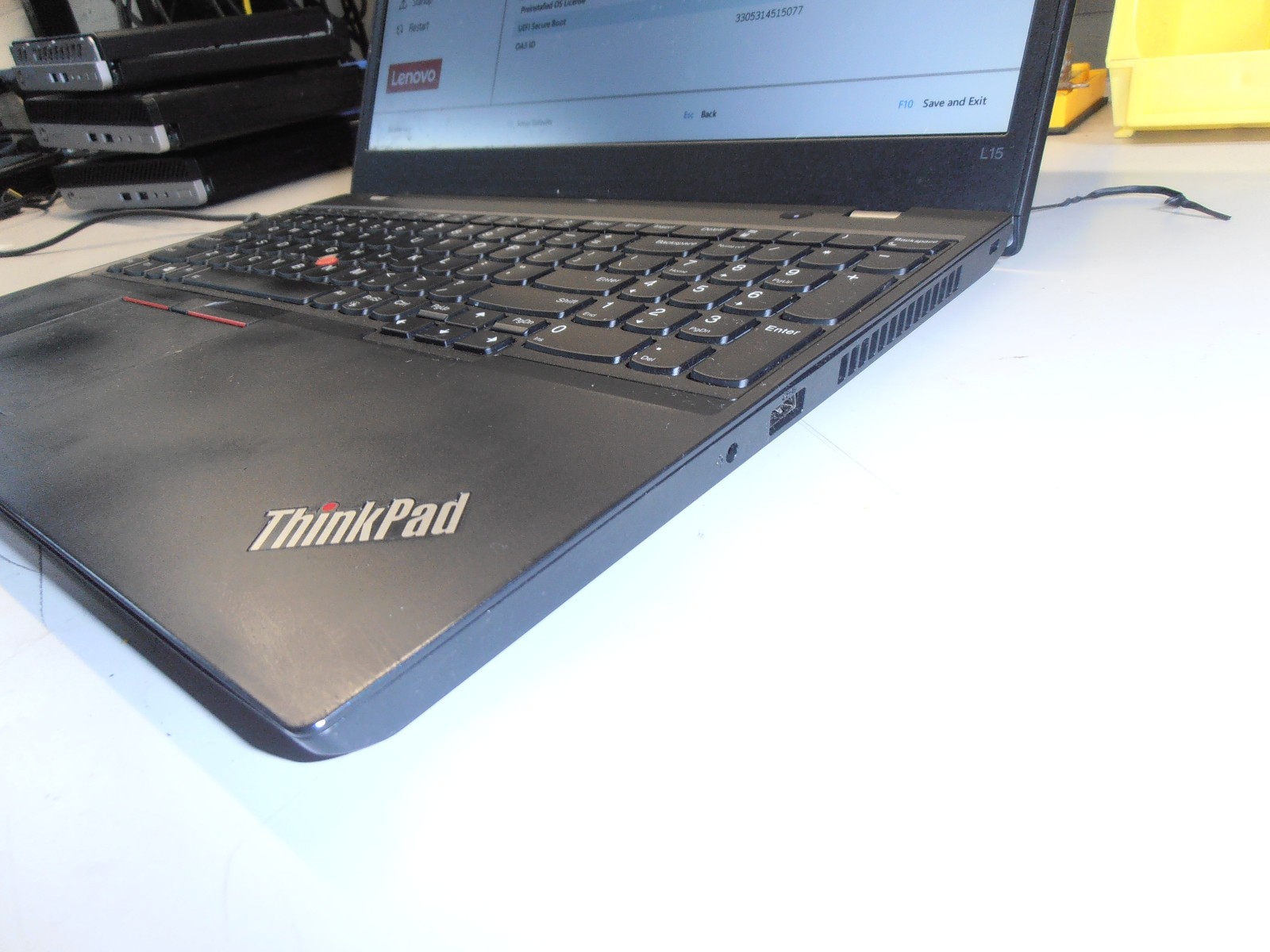 Lenovo ThinkPad L15 Gen 10 i7-10510U 16GB RAM 256 M.2 Drive No OS/Adapter