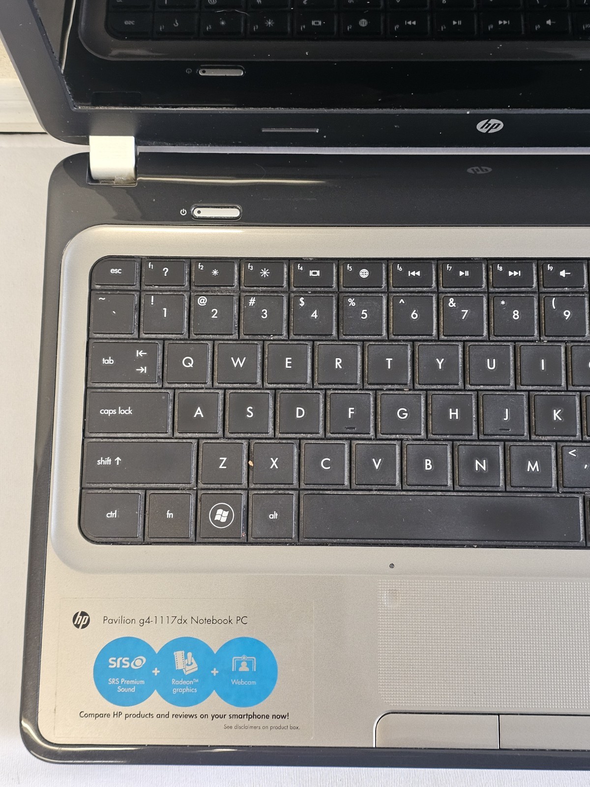 HP Pavilion g4-1117dx Laptop – AMD A4-3330M – 4GB RAM – Parts/Repair – READ