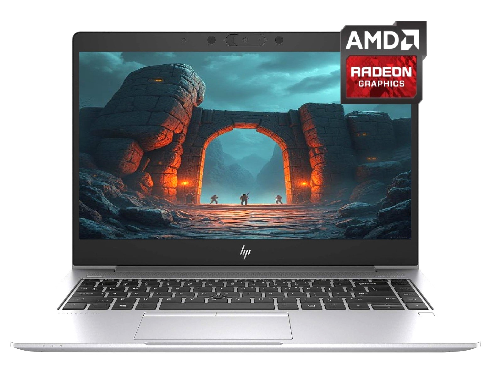 14″ HP EliteBook Laptop: Ryzen 7 Pro 3700U 16GB RAM – 512GB NVME SSD TouchScreen