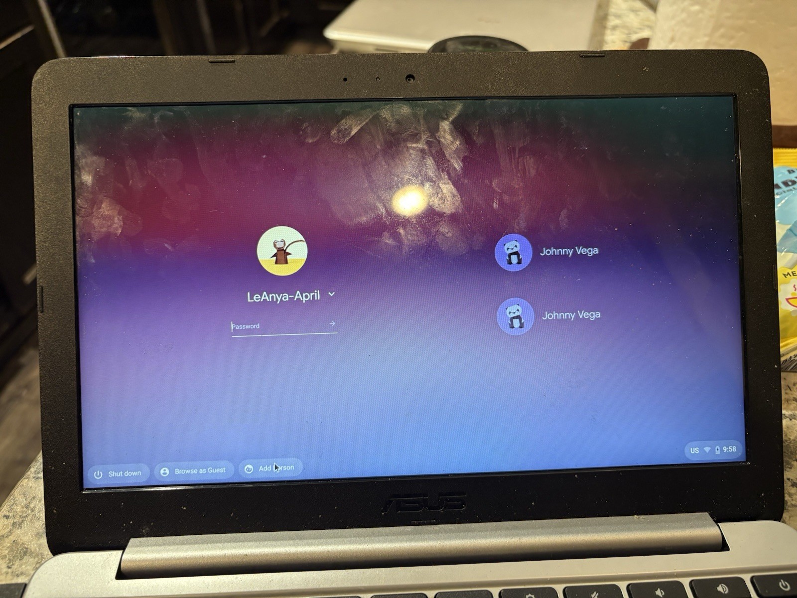 Asus Chromebook C201P Laptop Notebook 11.6″ 16 GB Blue UNTESTED