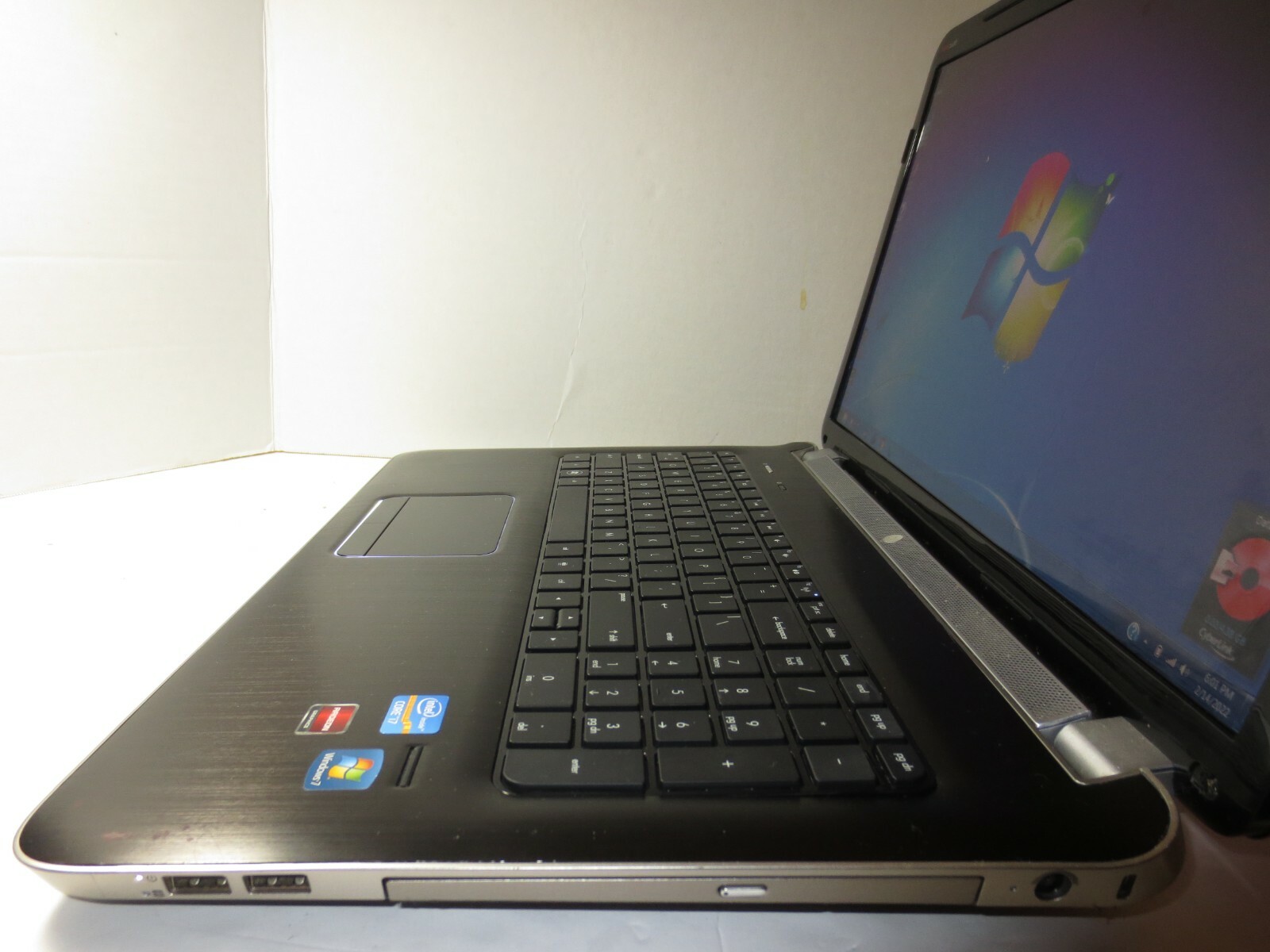 HP PAVILION DV7-6135DX 17.3″ COREi7-2630QM@2.0GHz 6GB RAM 640GB HDD WIN7 OFF13(1