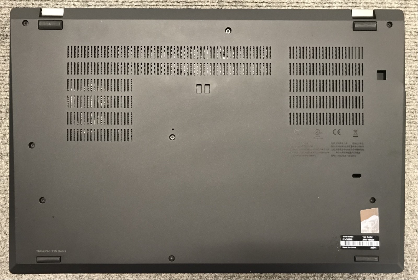 Lenovo ThinkPad T15 Gen 2i 15.6″ Laptop i7-1165G7 16GB RAM 256GB NVMe
