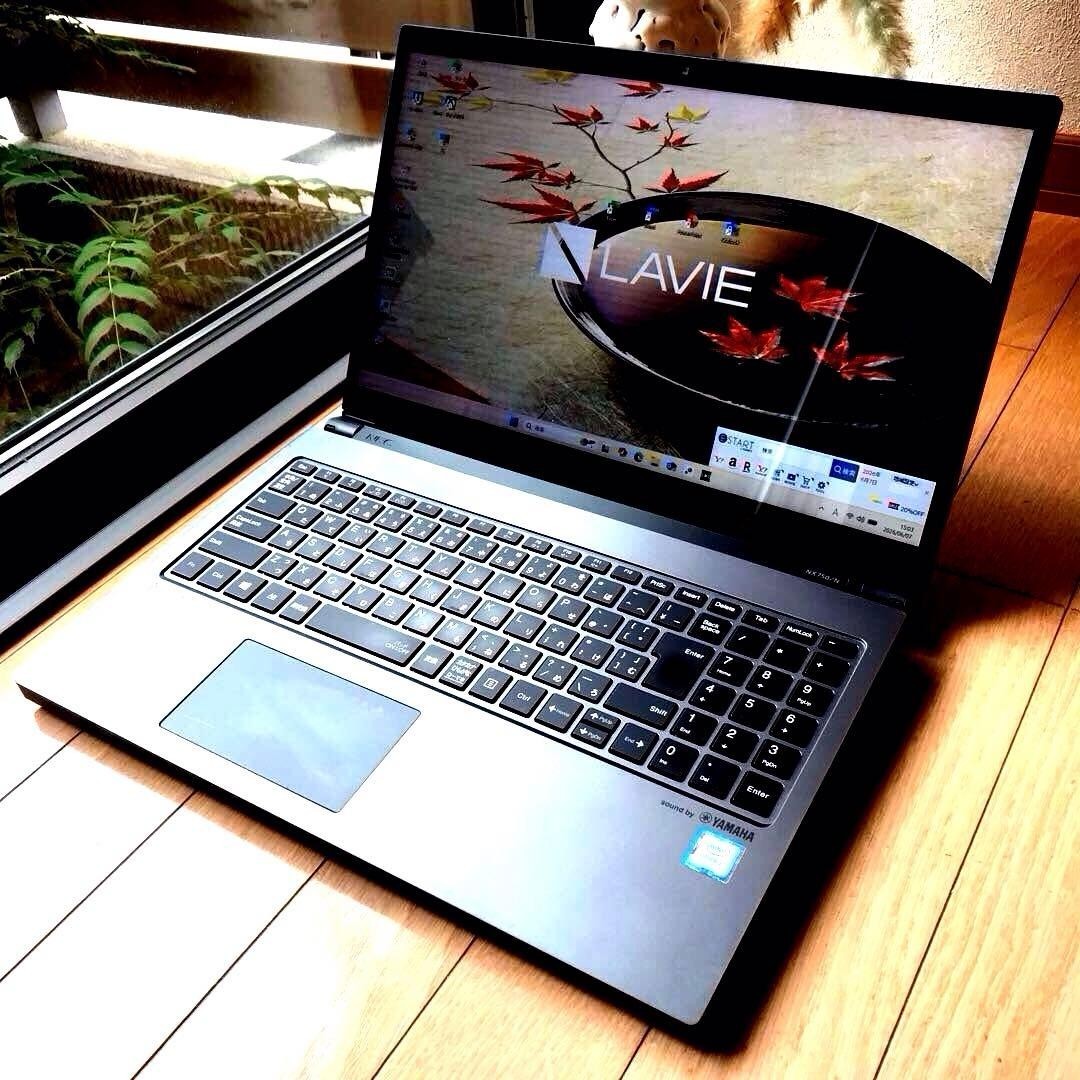 NEC LAVIE Note NEXT NX750NAB i7-8550U 16GB SSD500GB + HDD500GB 15.6″FHD Blu-ray
