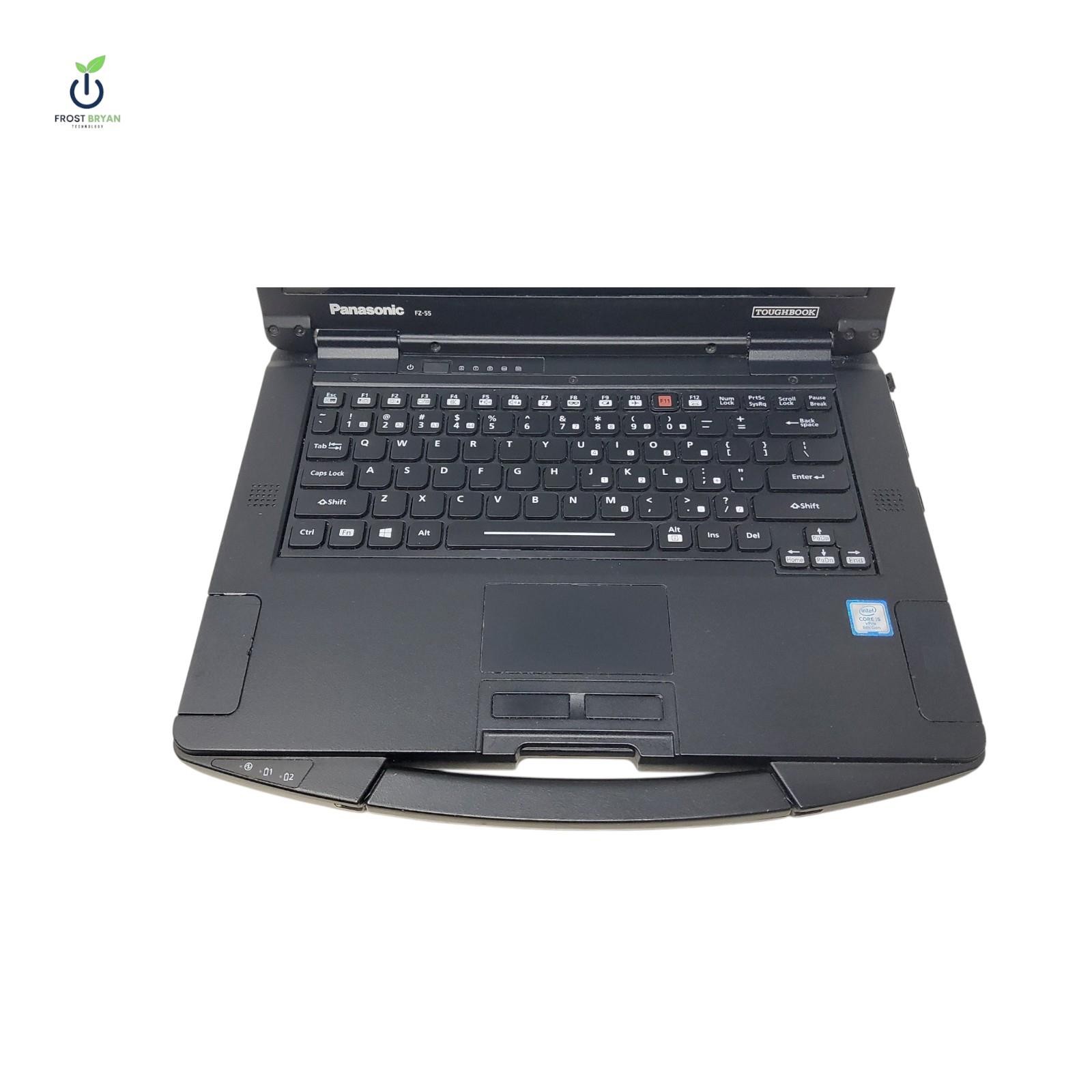 PANASONIC FZ55-1 Laptop i5-8365U@1.60GHz 8 GB 256 GB No OS