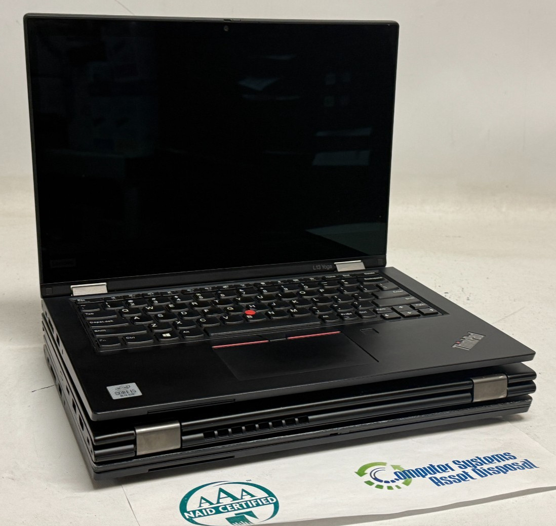 Lenovo ThinkPad L13 Yoga Gen 2 2in1 (i5-10210u – 8GB RAM – NO OS/HDD) – Lot of 3