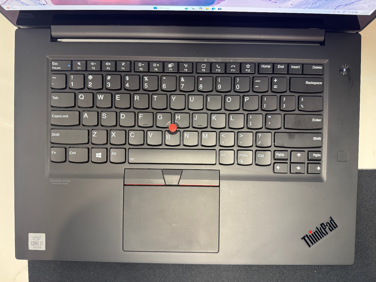 Lenovo X1 Extreme Gen 3 Intel i7-10750H@2.6GHz/1T/32G/NVidia 4K DolbyVision