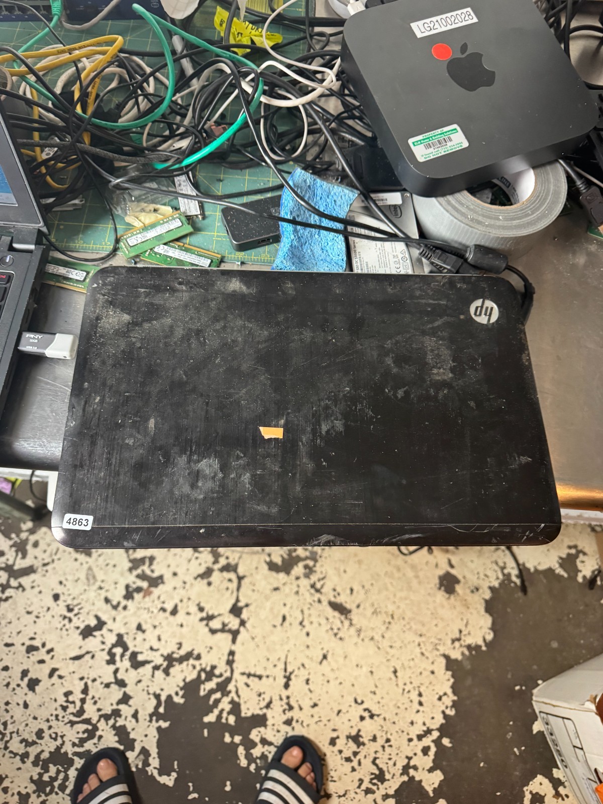 HP Pavilion dv6 AMD Vision A8 Laptop for Parts/Repair #4863