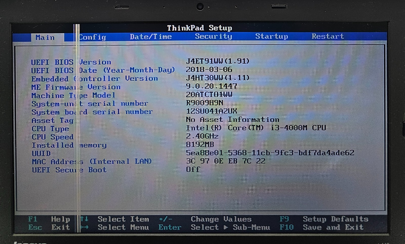 Lenovo ThinkPad L440 14″ Laptop Intel Core i3-4000M 8GB RAM NO HD/OS/BATT(FL)