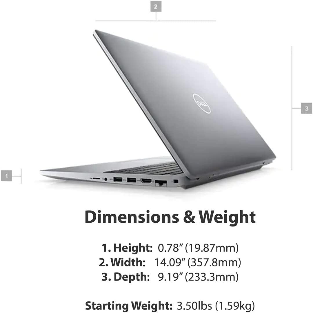 15.6″ FHD Dell Gaming Laptop PC: 12th Gen i7 up to 4.80GHz! Nvidia Quadro T500!