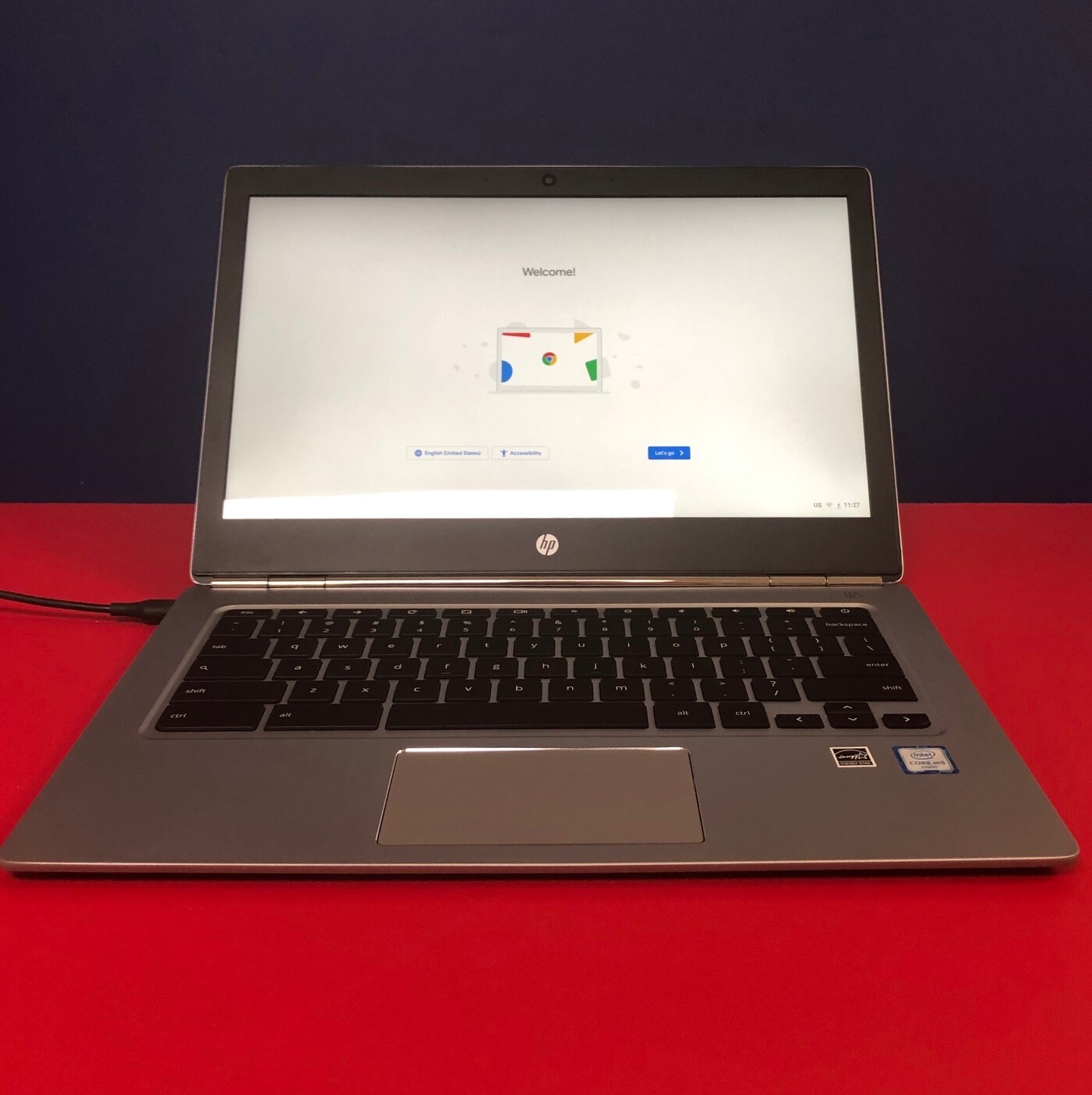 HP 13 G1 Chromebook Intel M5-6Y57 8GB RAM 32GB SSD Chrome OS – UK keyboard