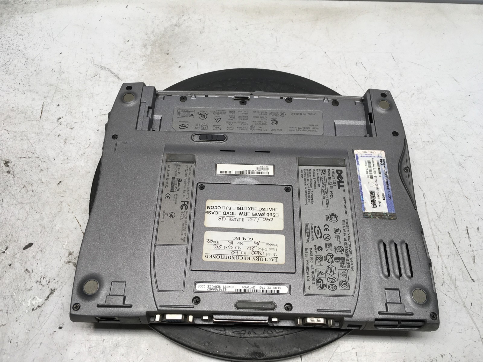 Dell Latitude C400 Intel Pentium III 1GHz 256 MB NO HDD