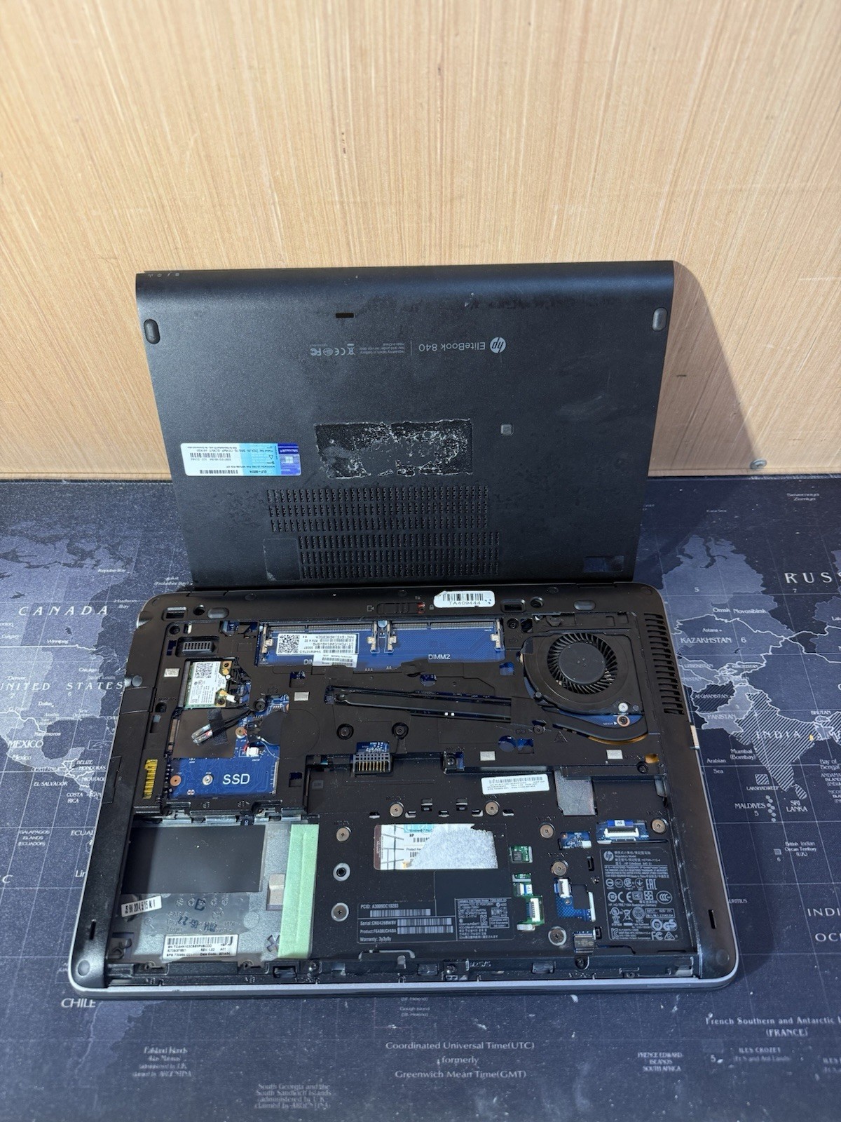 Hp EliteBook 840 G1/Core i5-4300u 1.90ghz (No RAM SSD OS POWER ADAPTER)