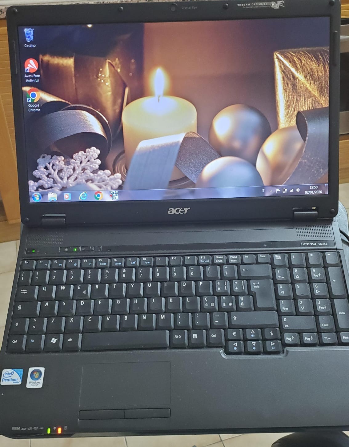 Acer Extensa 5635Z 2.0GHz 4GB RAM 120GB SSD Laptop PC