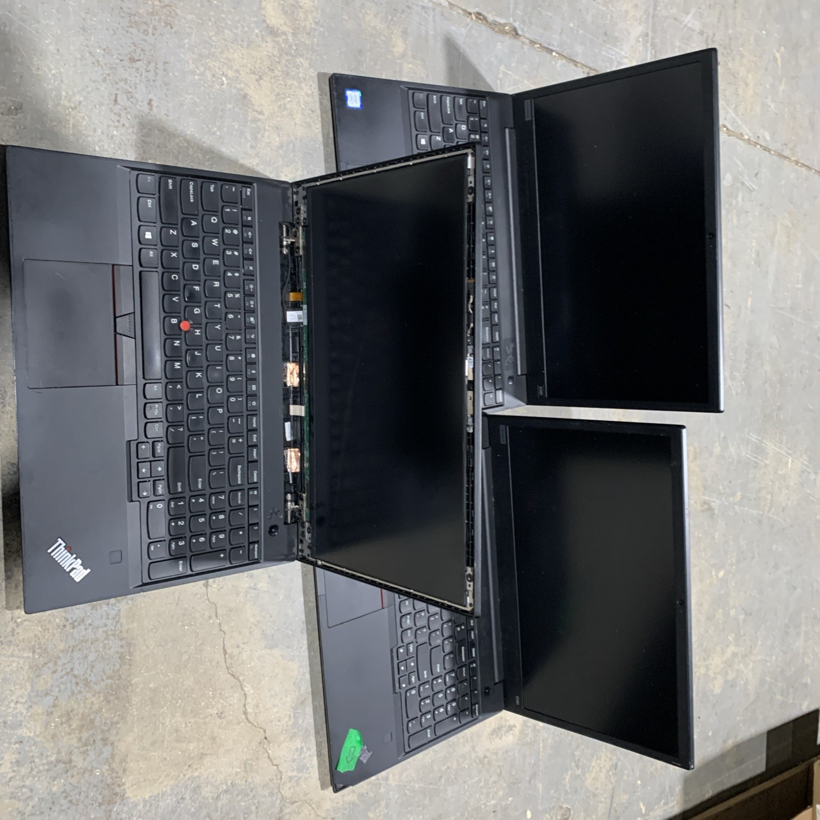 Lote (3) Lenovo ThinkPad E580 15″ FHD I5-8250U For Parts As Is