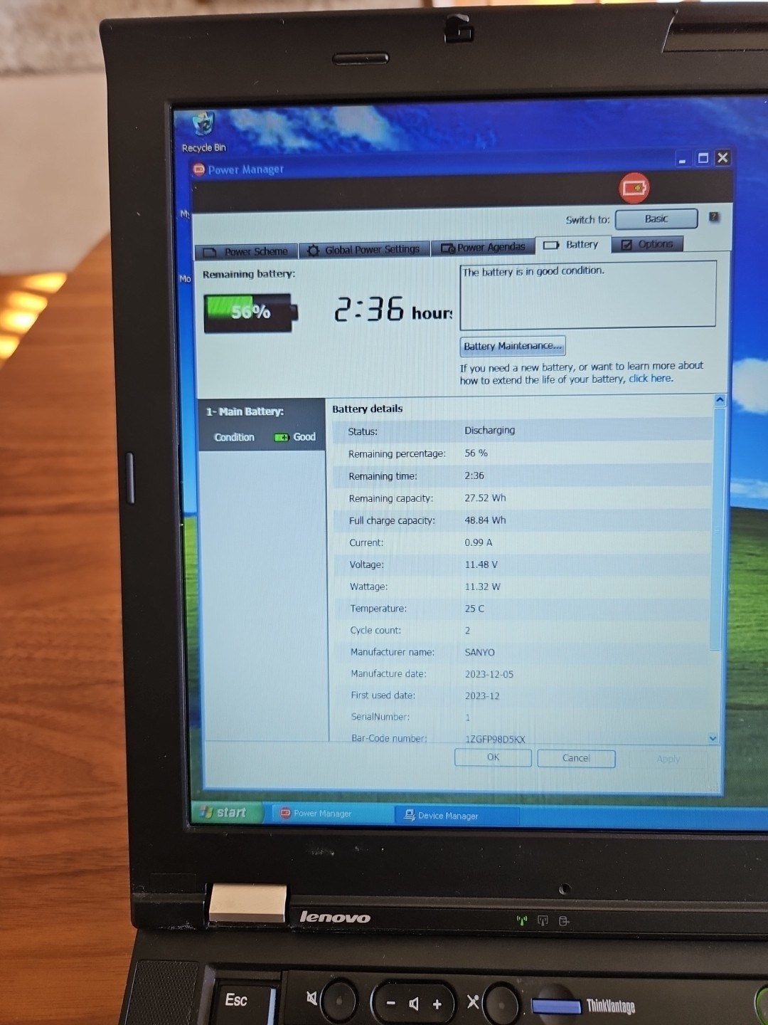Lenovo ThinkPad T410 i5-M540 14″ 4gb/320gb HDD. Win XP pro. Ready To Use.