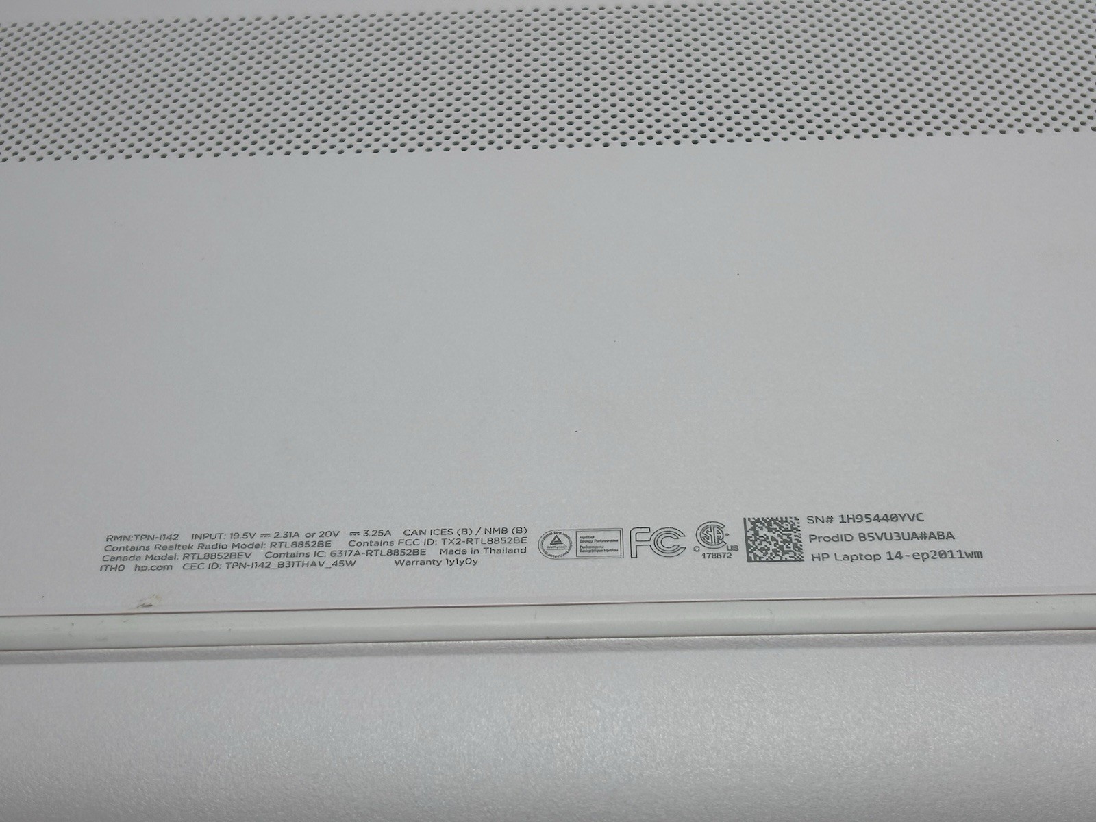 HP Laptop 14-EP2011WM 14″ N150 800 MHz 4GB RAM 128GB SSD PINK (FREE S&H)!