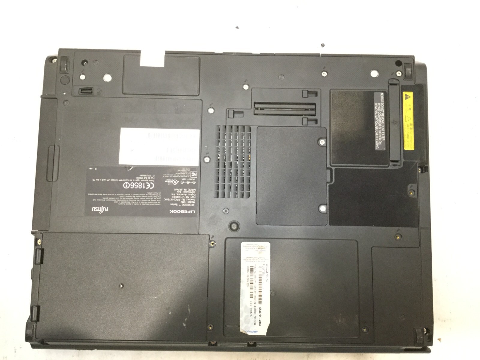 Fujitsu Lifebook T900 / Intel Core i5 M520 @ 2.40GHz / (MISSING PARTS!) -MR