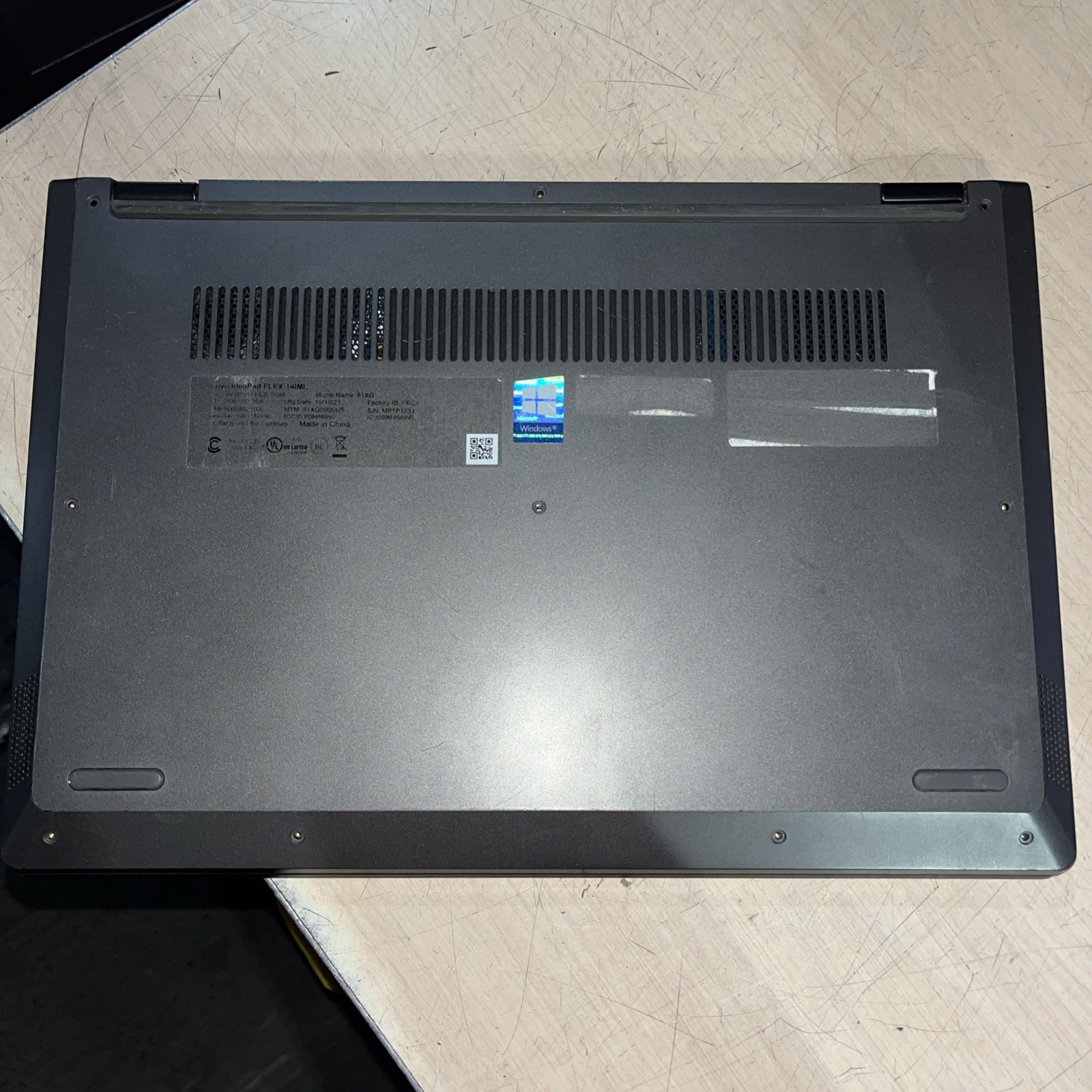 LENOVO THINKPAD FLEX 14IML INTEL CORE I5 10TH GEN 8GB RAM NO HD