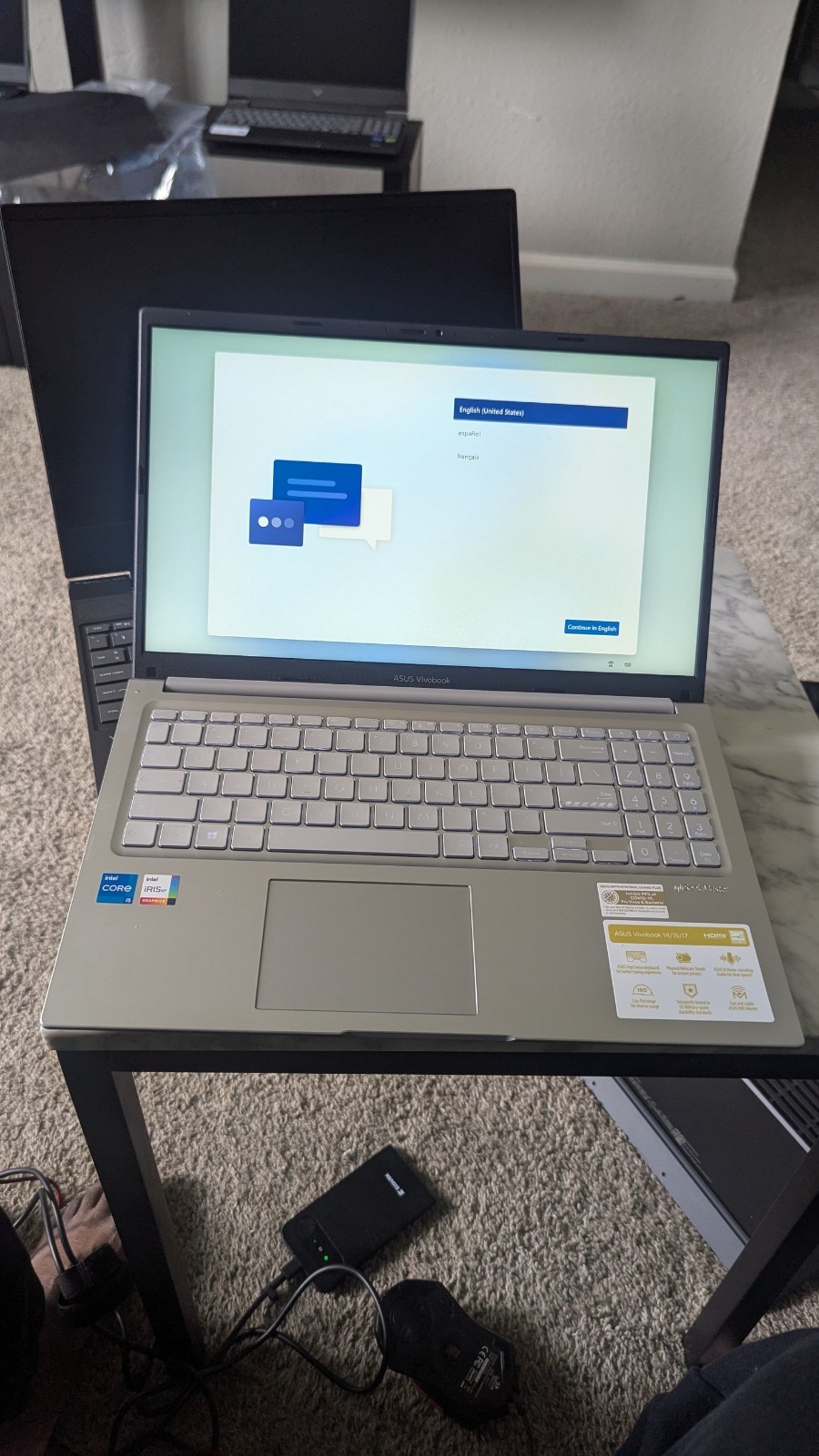 ASUS Vivobook 15.6″ Laptop i5-13thG 16GB RAM 512GB SSD M2 Solid+ Cargador