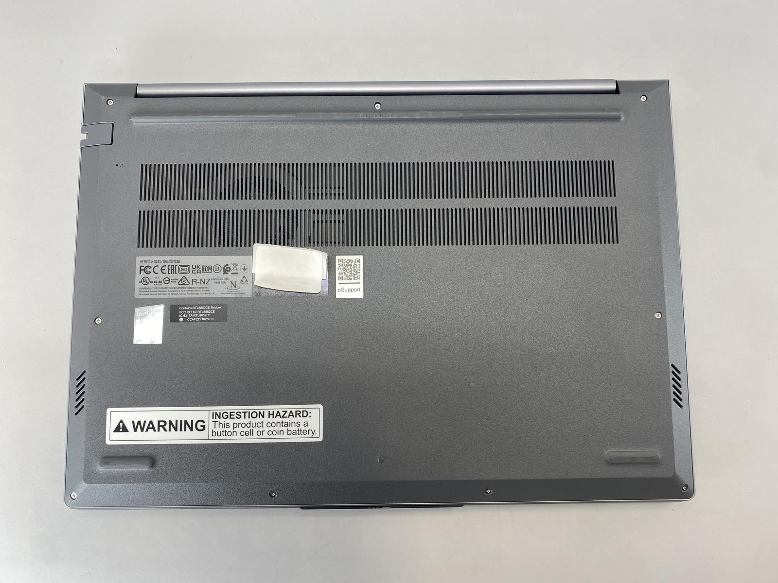 Lenovo Laptop ThinkBook 16 G8 IRL 16″ Intel Core 5 210H 512GB – Arctic Gray