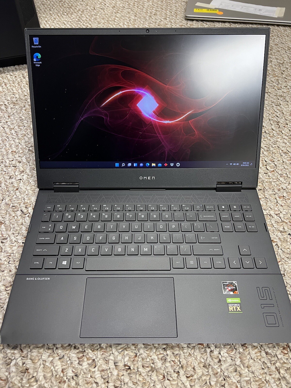 HP OMEN – 15.6” Gaming Laptop – AMD Ryzen 7 – 16GB Memory – GeForce 3060 – Win11
