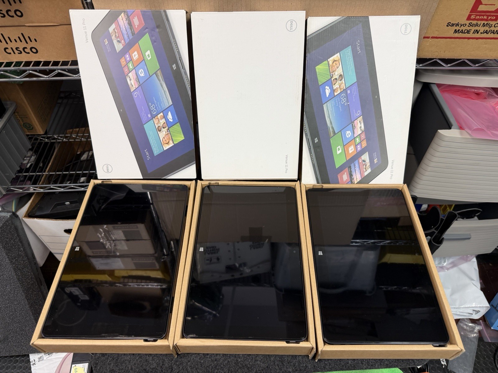 Lot Of 15 Dell Venue 11 Pro i5-4300Y i3-4020Y i3-4030Y Latitude 10 ST2e