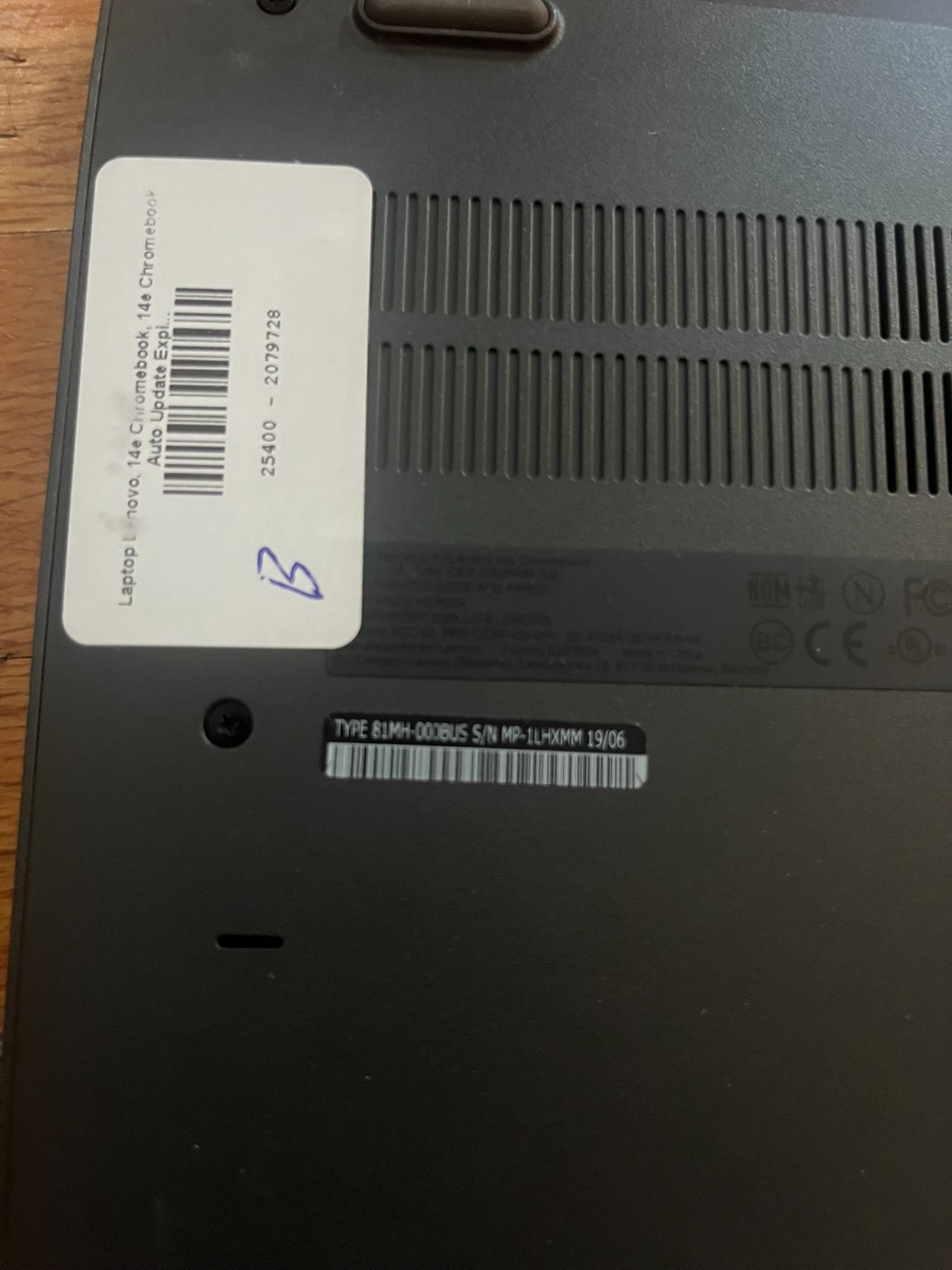 lenovo chrome chromebook 14E parts repair as is 1