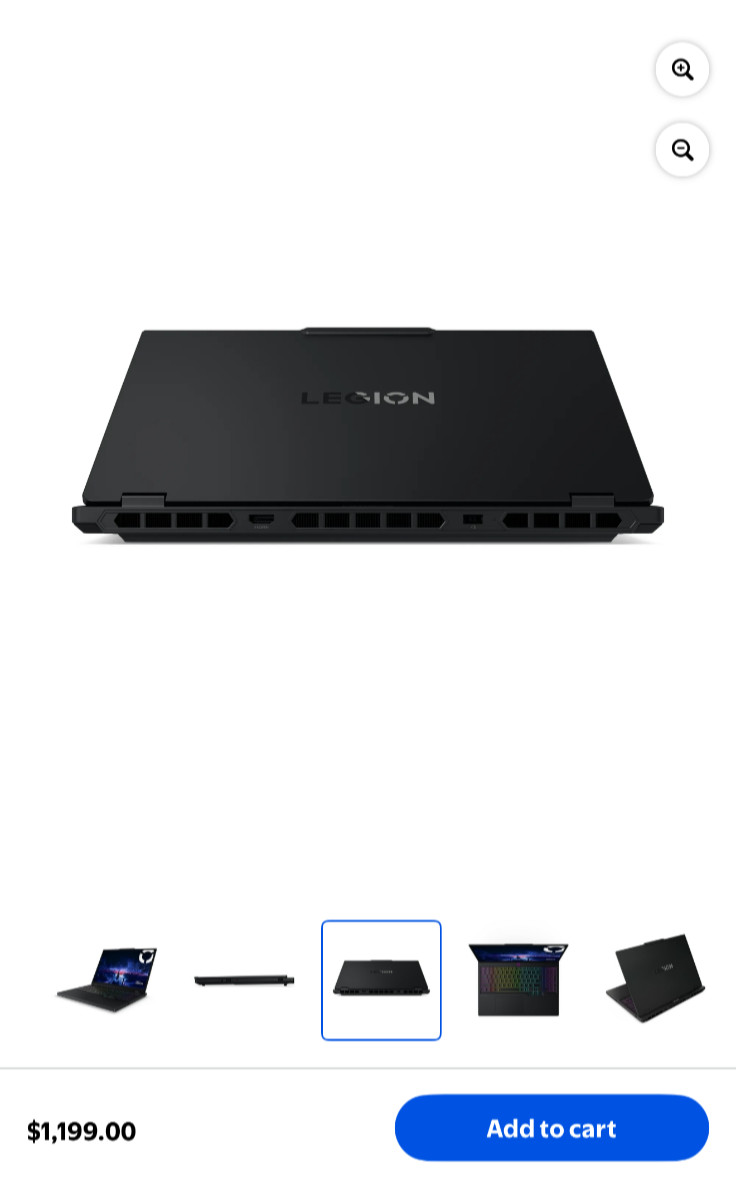 Lenovo Legion 5i 15.1″ OLED WQXGA Laptop, Intel Core i7 14700HX, 16GB RAM, 1TB S