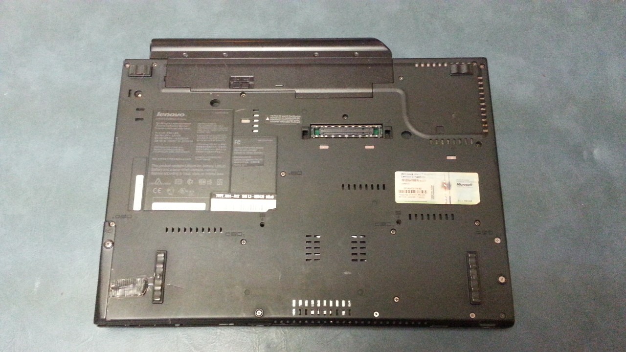 14″ LENOVO T61 INTEL CLEAN INSTALL W7 PRO C2D 64bit SAMSUNG 320GB HDD THINKPAD