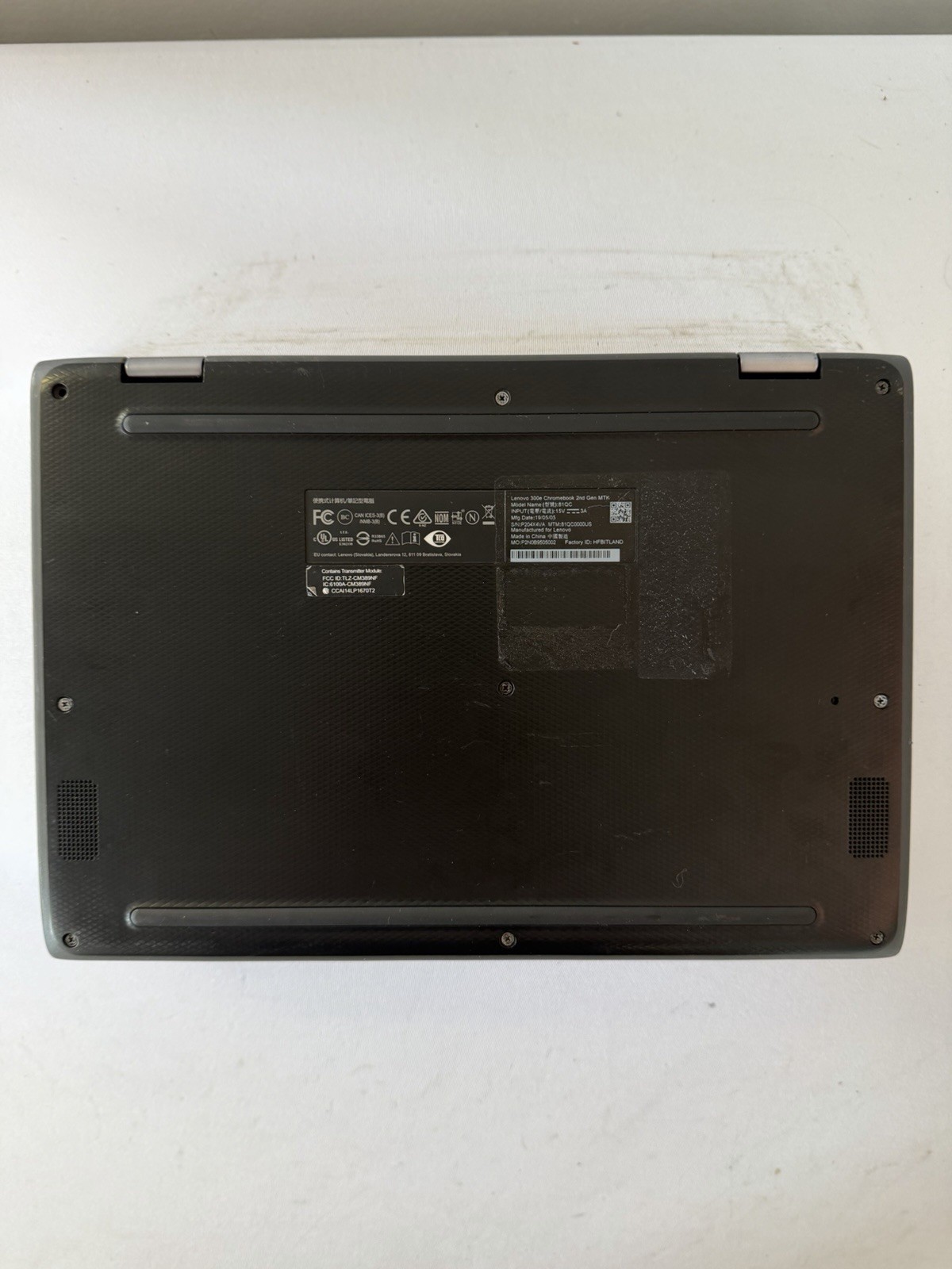 Lenovo Chromebook 300e Gen 2 Laptop – Good Screen – MediaTek – Read Des