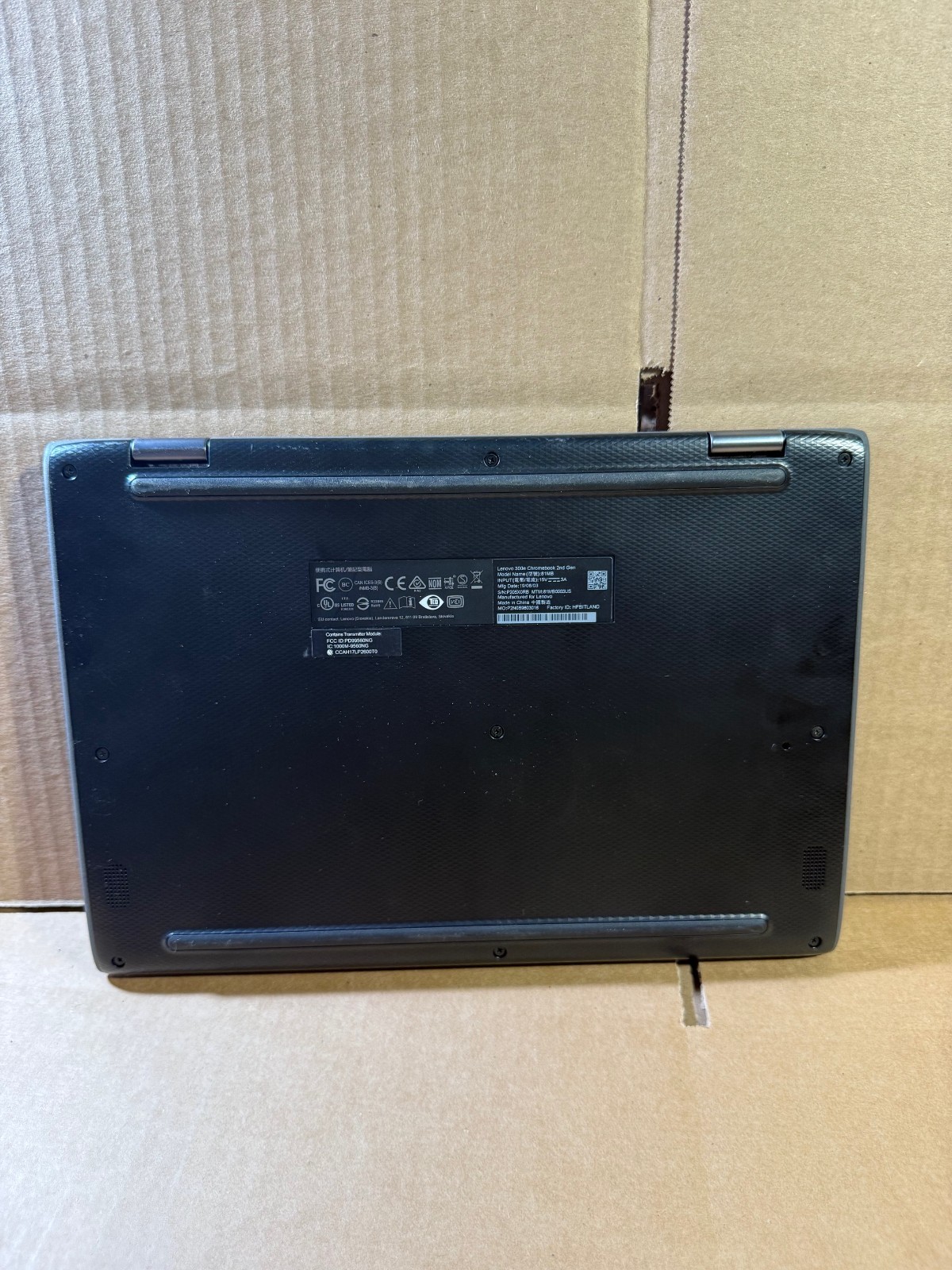 Lenovo 300e Chromebook Intel Celeron 1.8GB SSD 4GB RAM (No Charger Included) #AW