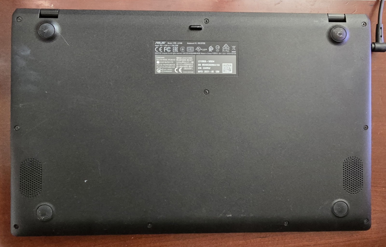 Asus L510MA-WB04 Notebook PC 1.1 Ghz 4GB DDR4 RAM