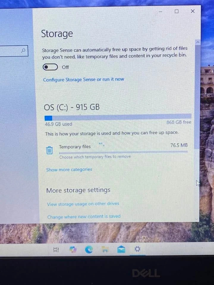 Dell Laptop Inspiron 15 3000 w/ Charger, Win 10 Installed 1TB Hard Drive 8gb Ram