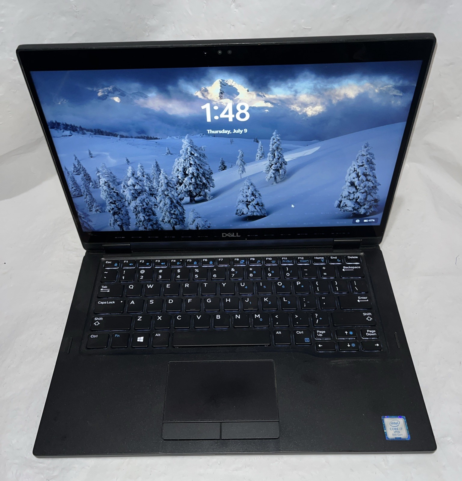 Dell Latitude 7390 2-in-1 13.3″ i7-8650U@1.9GHz, 16GB RAM, 256GB M2, W11P *READ*