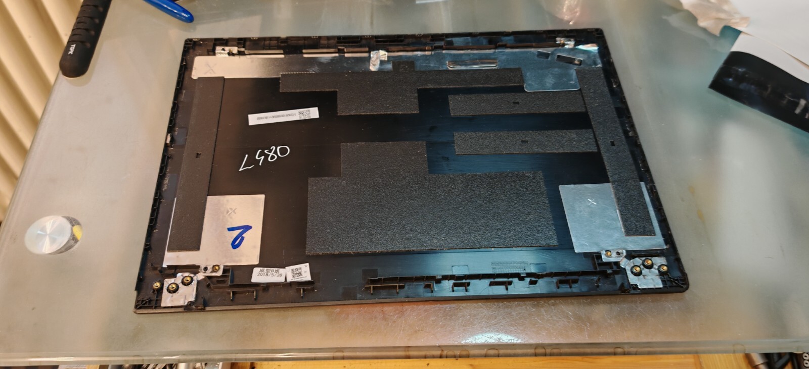 LENOVO THINKPAD L480 LCD BODY DISPLAY COVER AP164000100