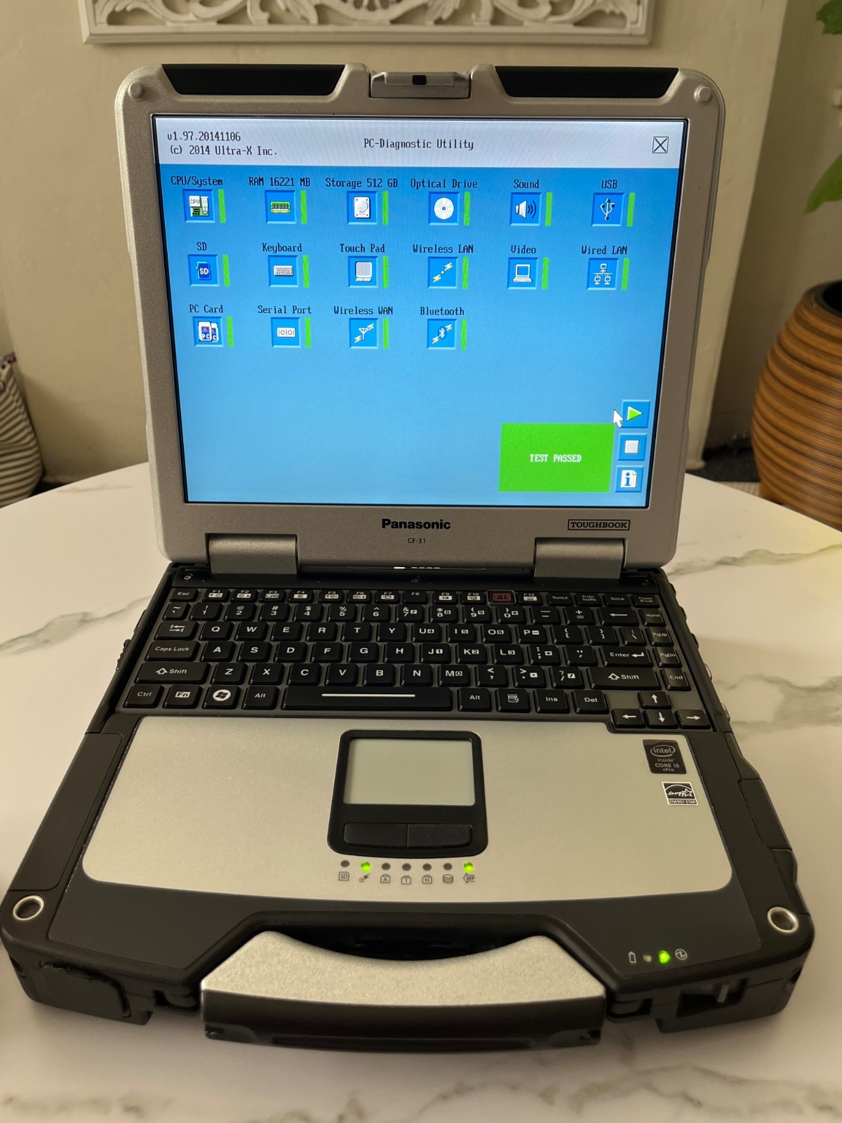 Panasonic CF-31 Toughbook TOUCH MK5 i5-5300 NEW 512GB SSD 16GB Win10 Pro LTE