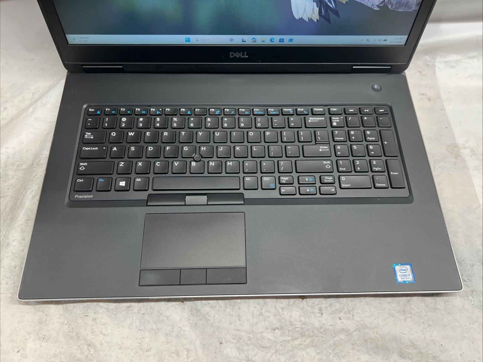 New OEM Battery Dell Precision 7730 i7-8750H 16GB RAM 500GB SSD W11P Radeon Pro