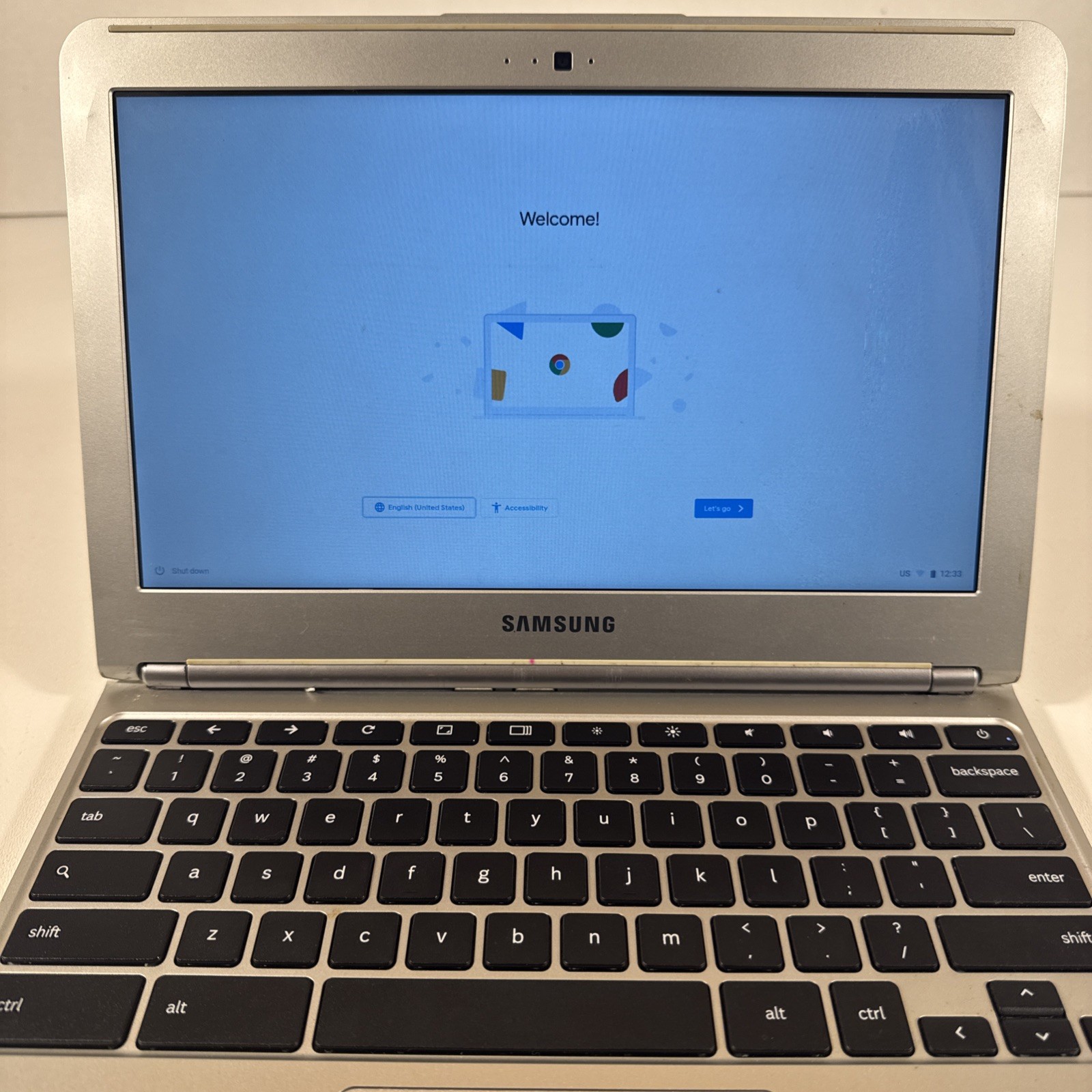 Samsung Laptop Chromebook XE303C12-A01US, Dual-Core 1.7GHz 2GB 16GB Tested