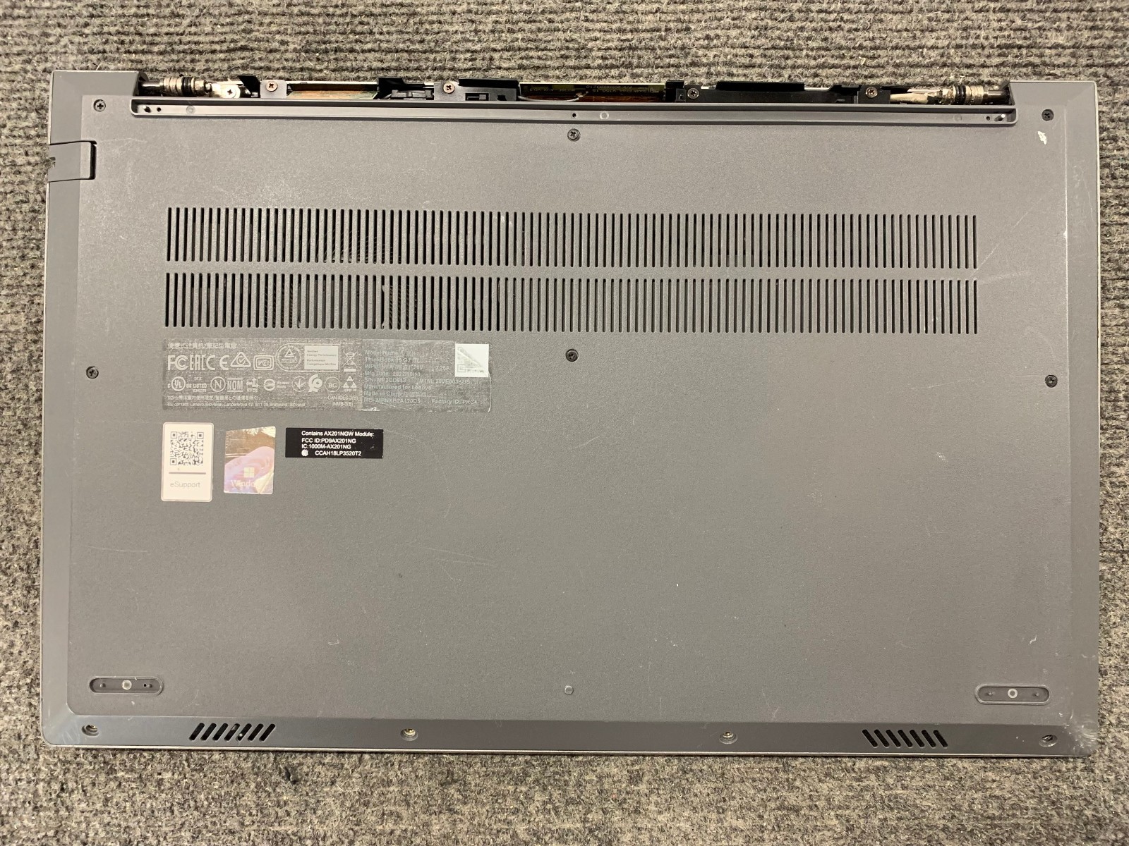 Lenovo ThinkBook 15 G2 ITL 15.6″ Laptop i7-1165G7 8GB RAM, No Storage, As Is