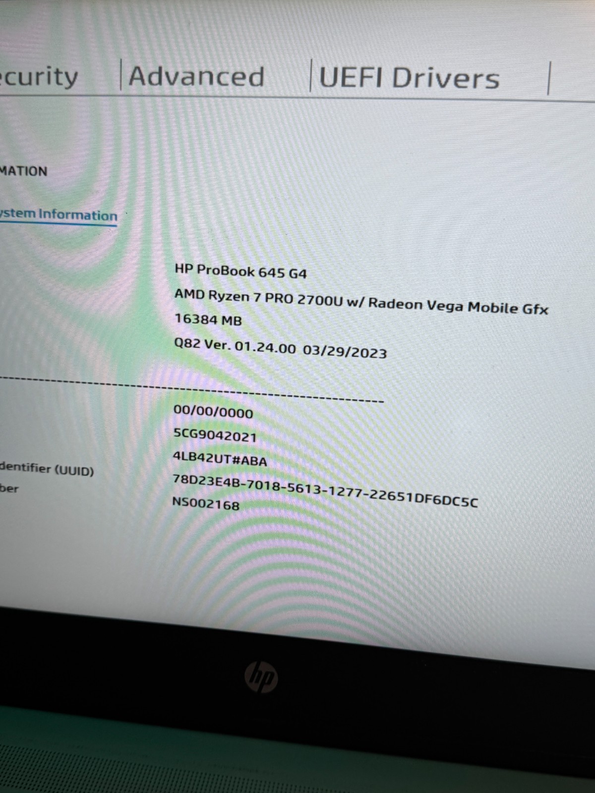 Lot of 4 HP ProBook 645 G4 14″ AMD Ryzen 7 PRO 2700U 16 GB RAM No SSD