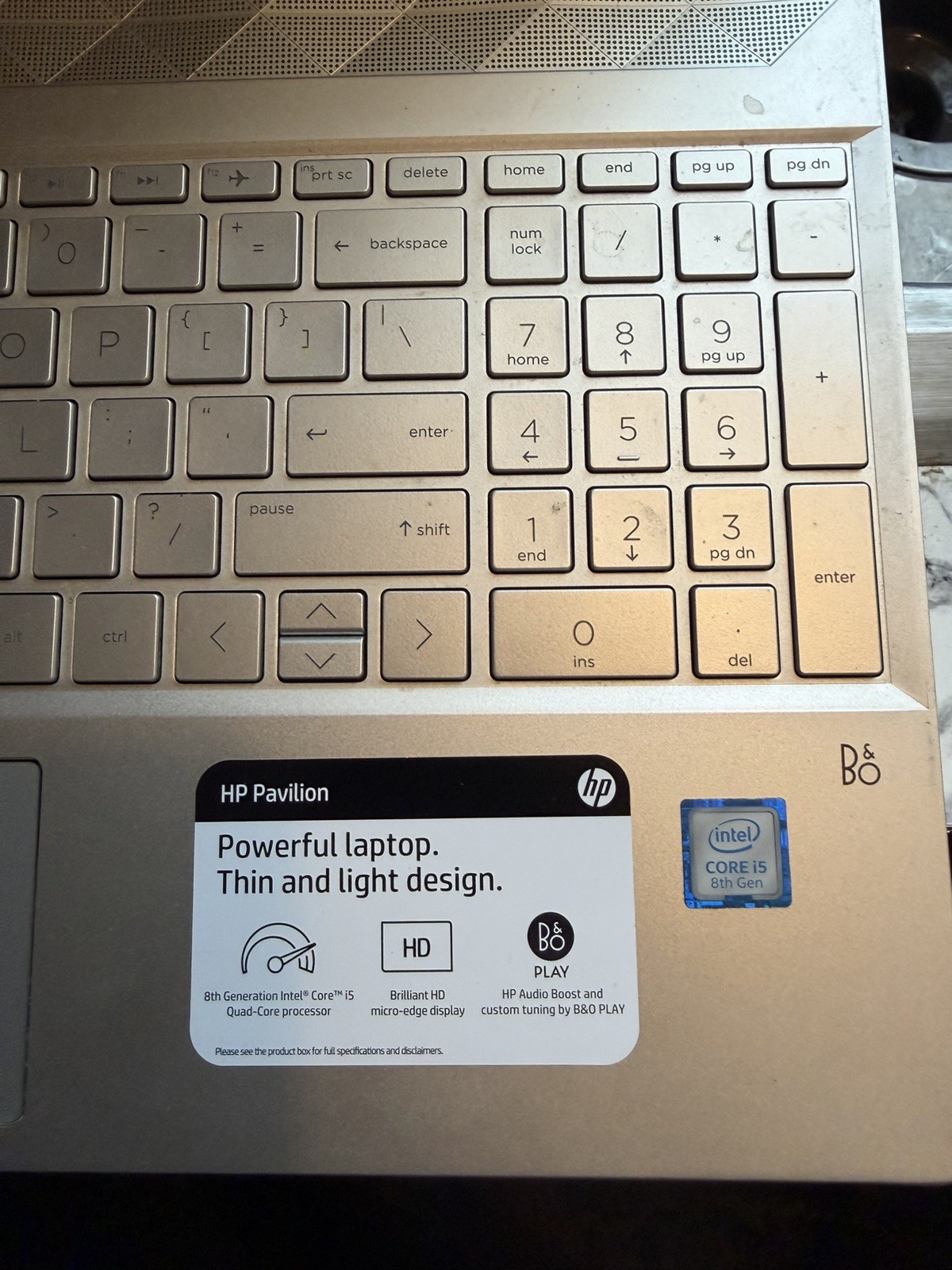 HP ZBook 15u G6 15″ Laptop Intel i5 8th Gen FOR PARTS / REPAIR FREE SHIPPING