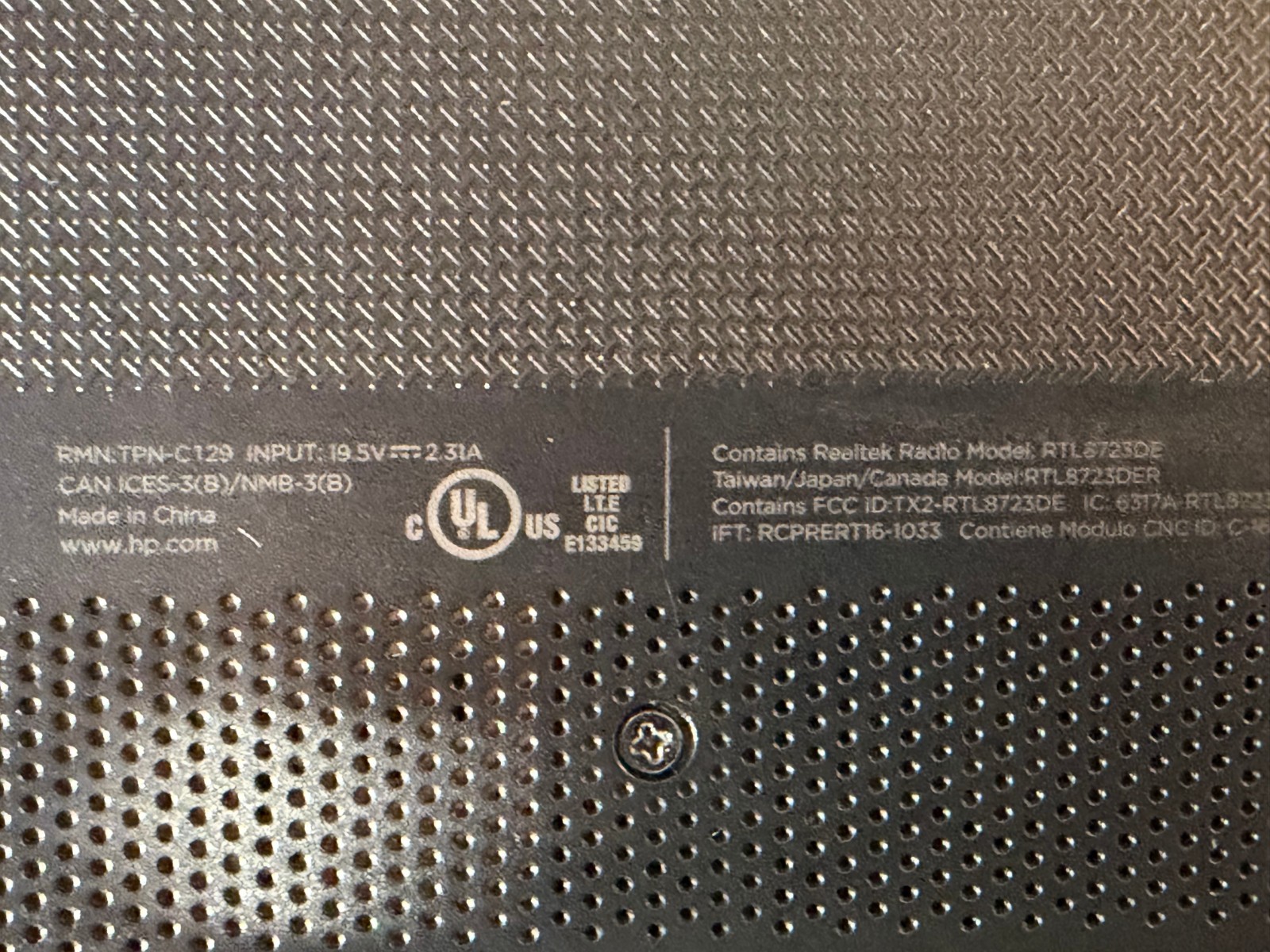 HP 15-bs113dx i3-8130U 8GB RAM 120GB SSD Windows 11 OEM HP Charger