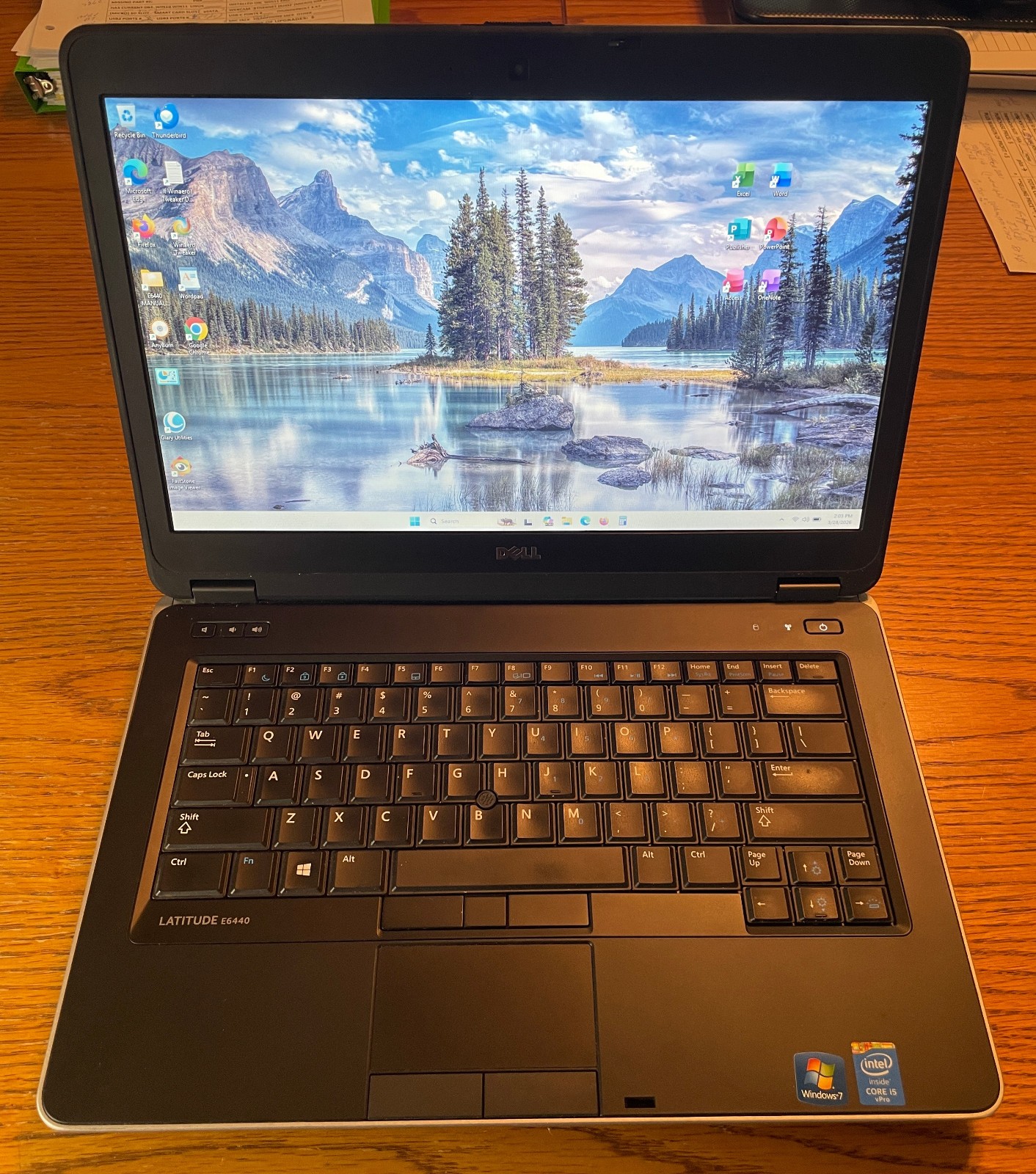 Dell E6440 14″ Laptop Core i5 16GB/250gb+1tb SDXC/Win11 Pro 25H2+Office 2021-1