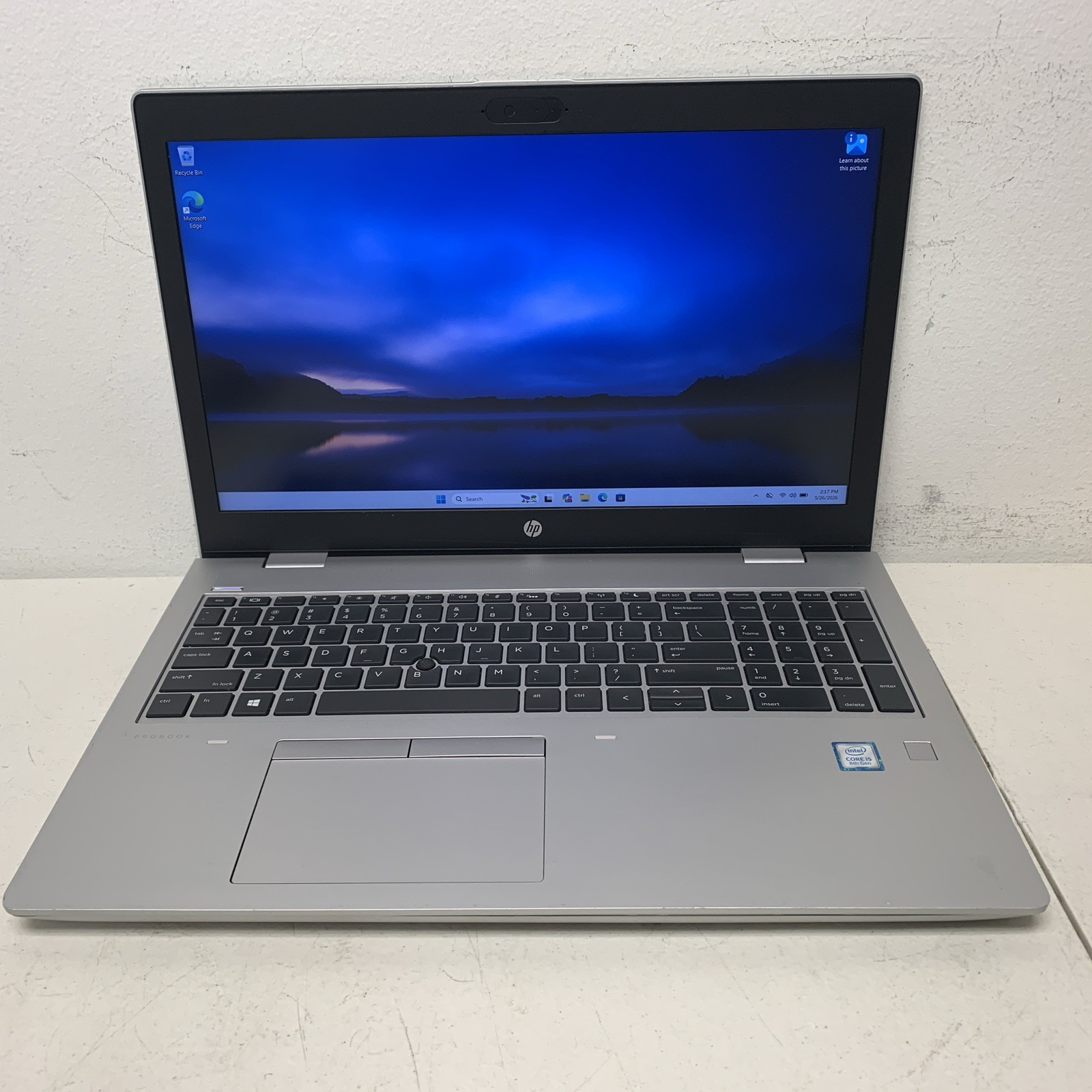 HP ProBook 650 G5 Core i5-8265U 1.6GHz 8GB 256GB SSD Windows 11 Pro