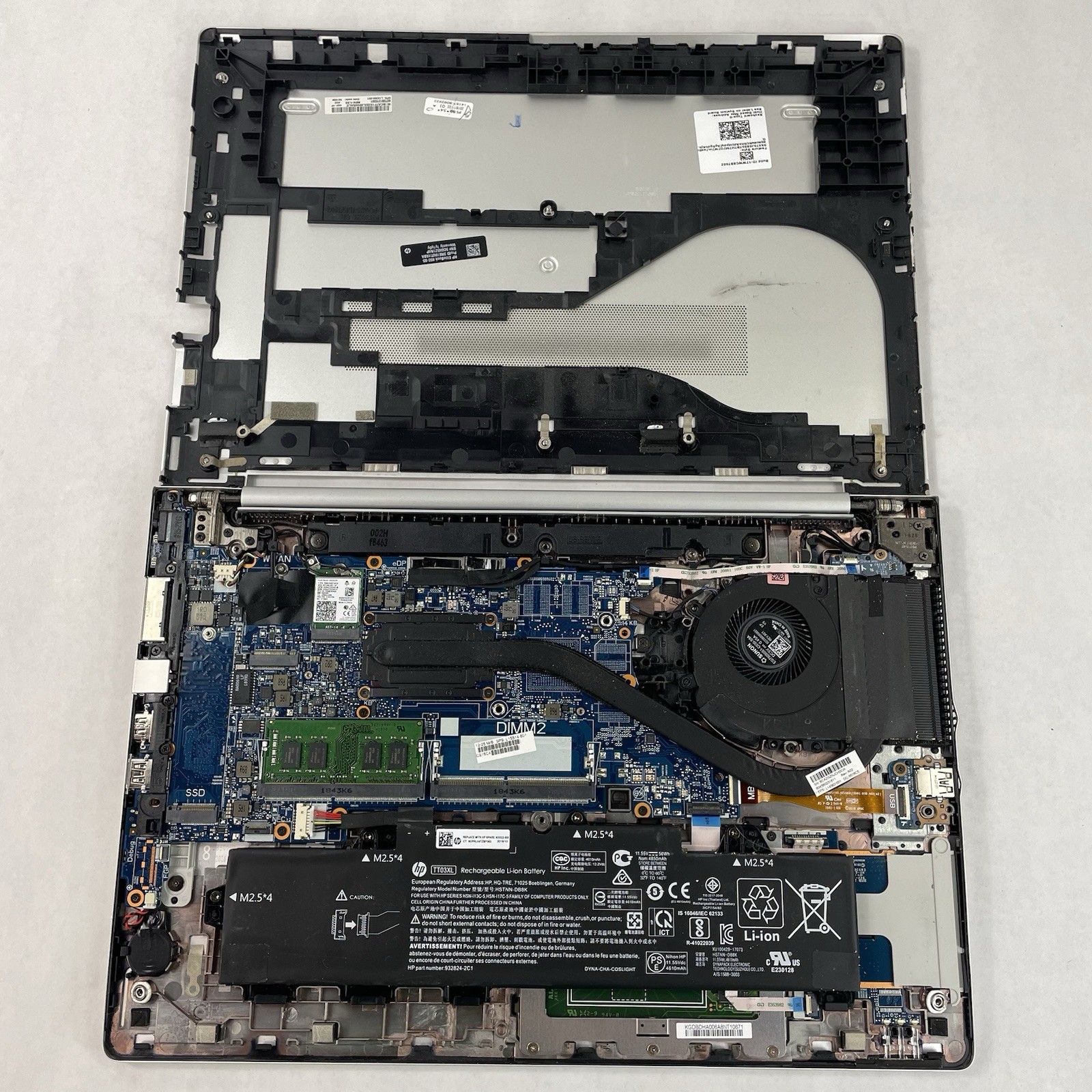HP EliteBook 850 G5 15.6″ i5-7200U 2.50 GHz 8 GB RAM No SSD/OS/AC – READ